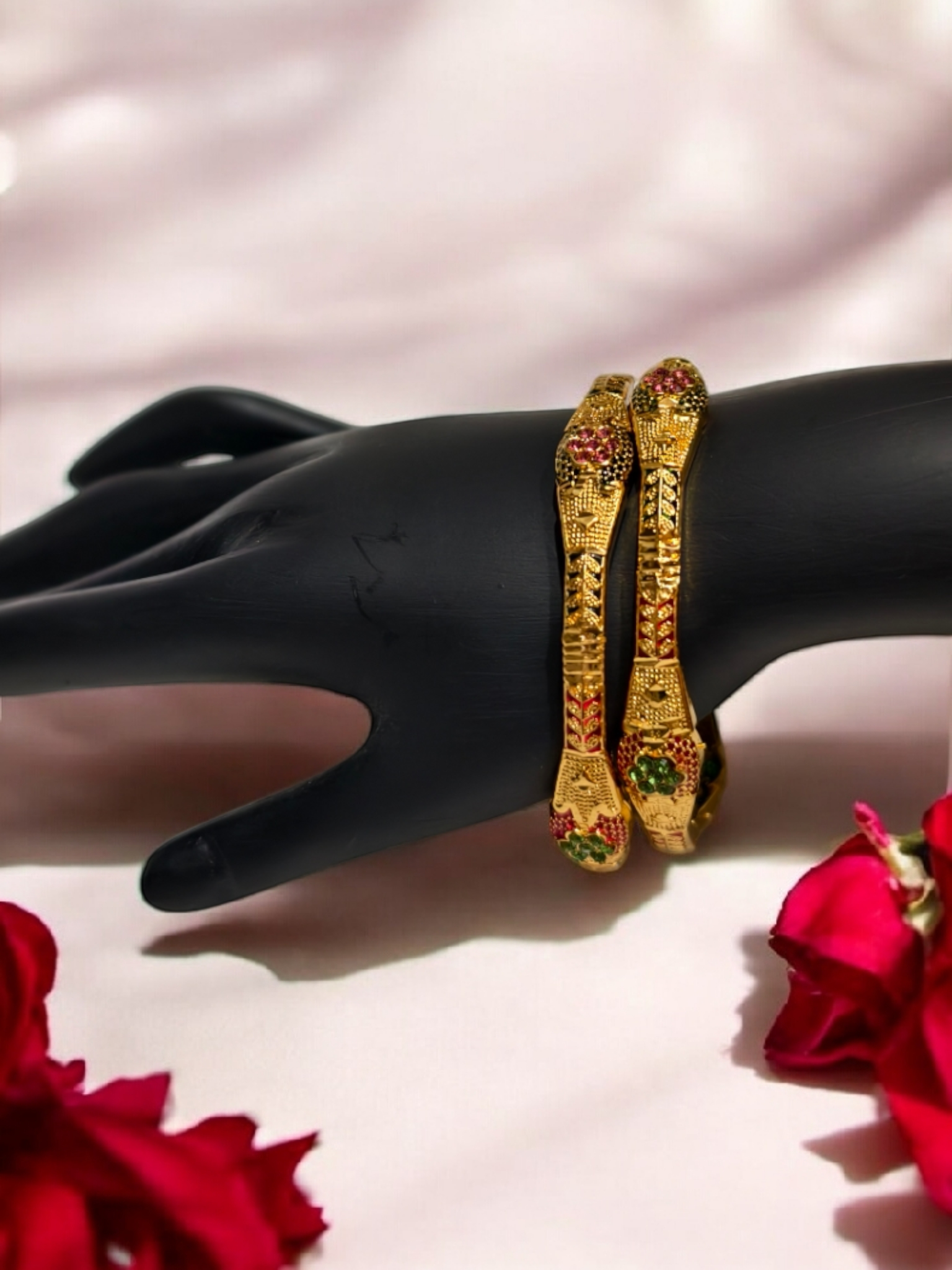 Gold Plated Bangles