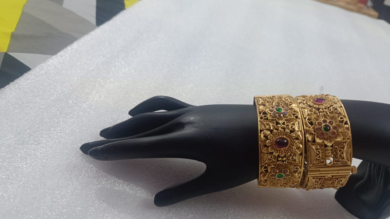 Antique Gold Bangles