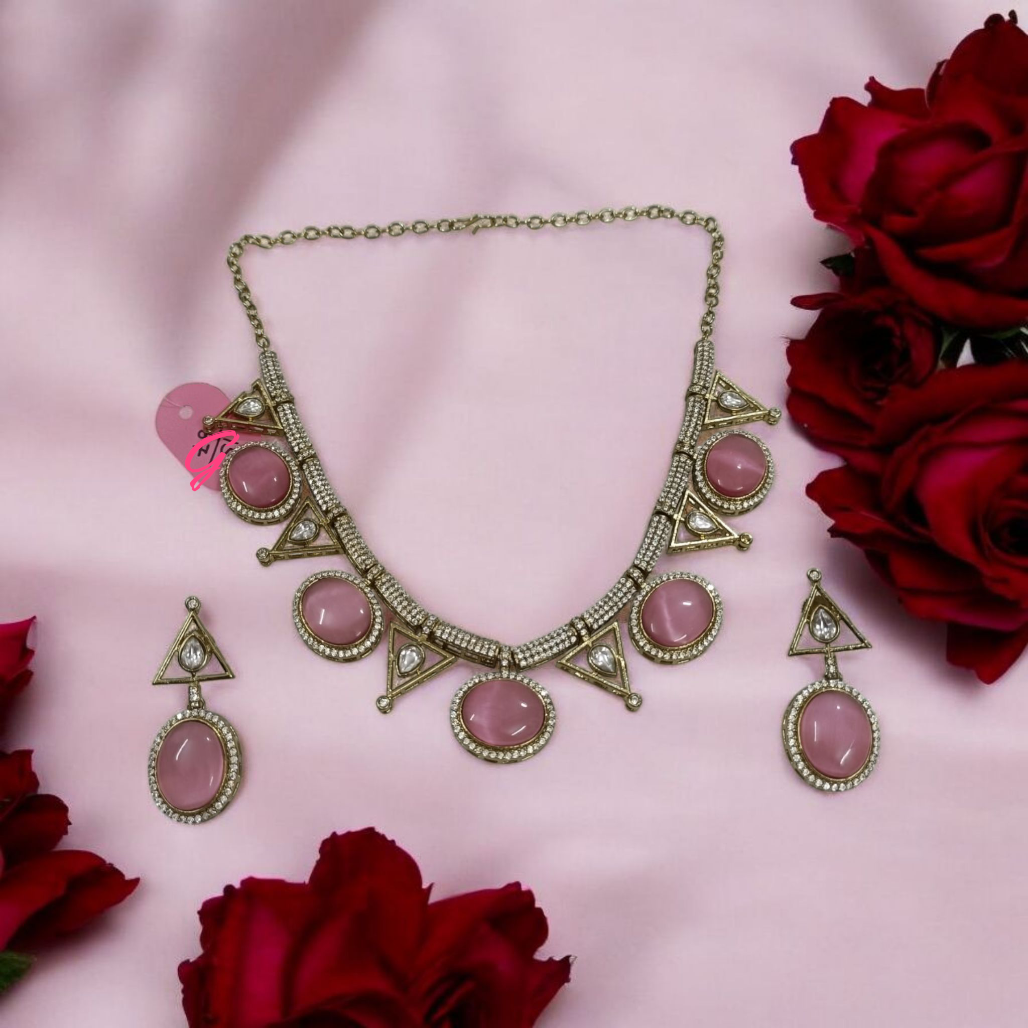 Elegant Necklace and Earrings Set