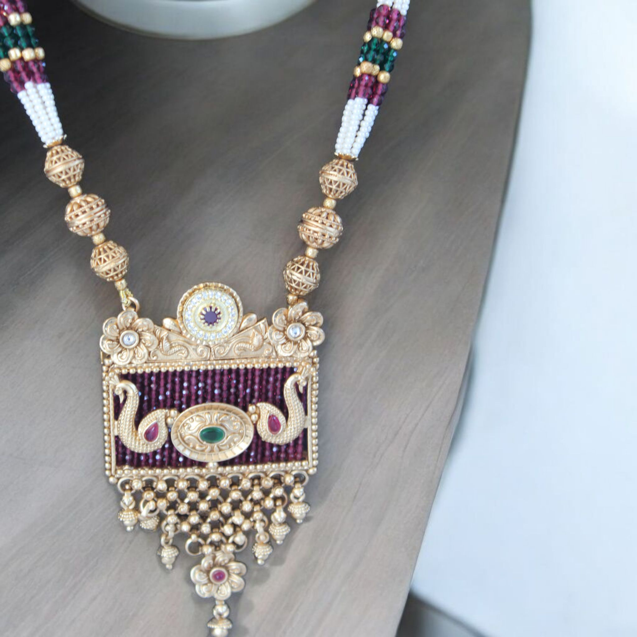 Traditional long Necklace Set