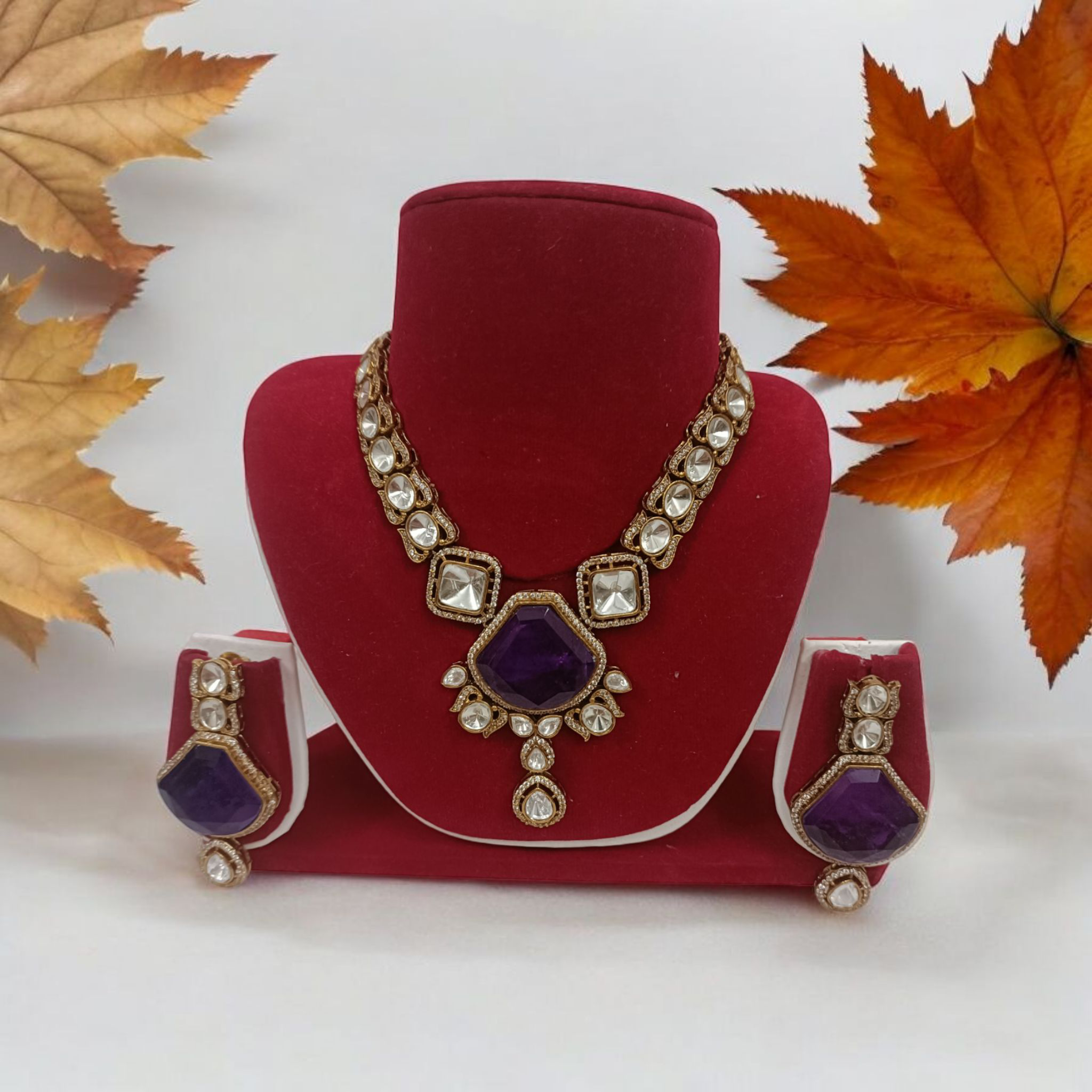 Elegant Moissanite and doublet stoned premium jewellery