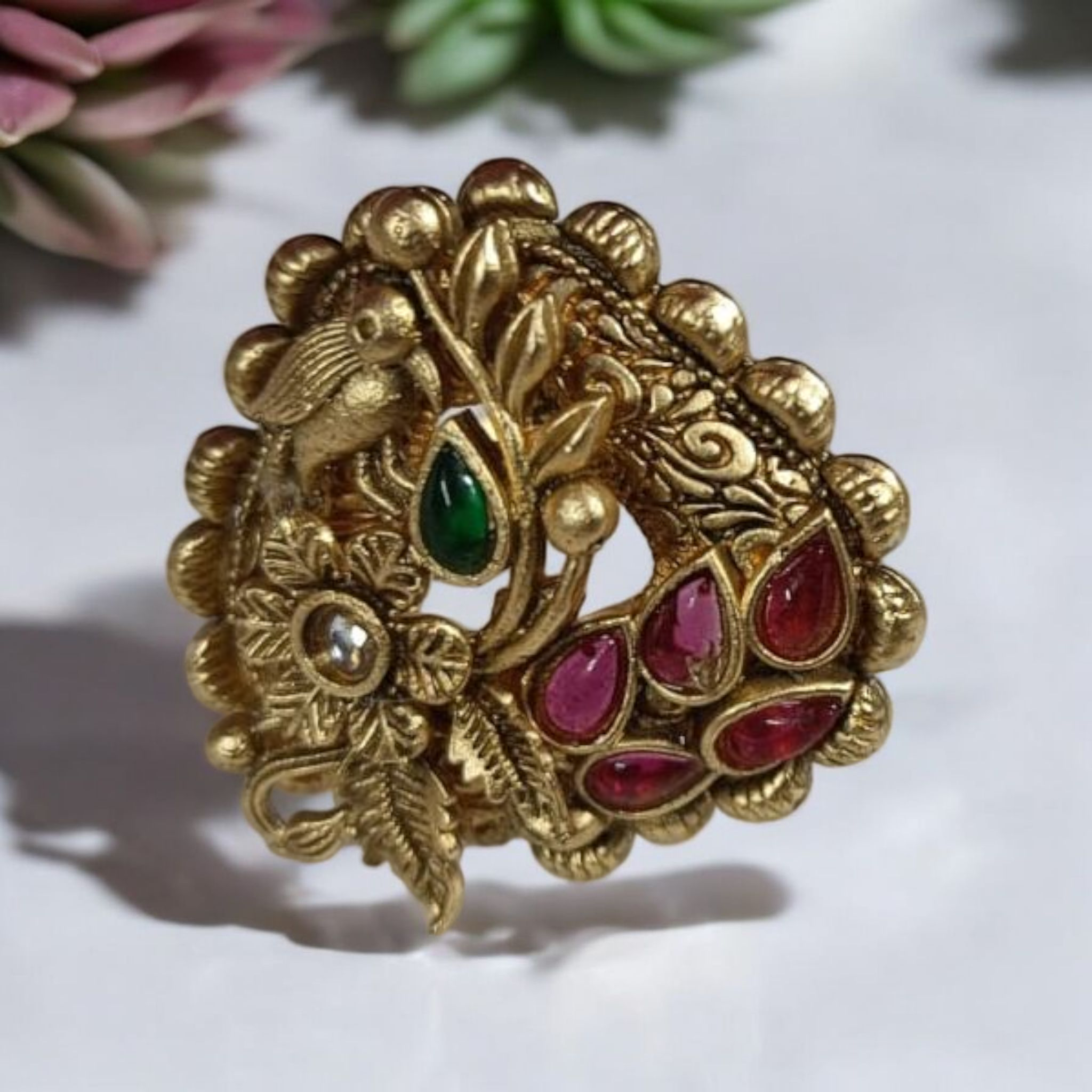 Elegant Gold Plated Ring