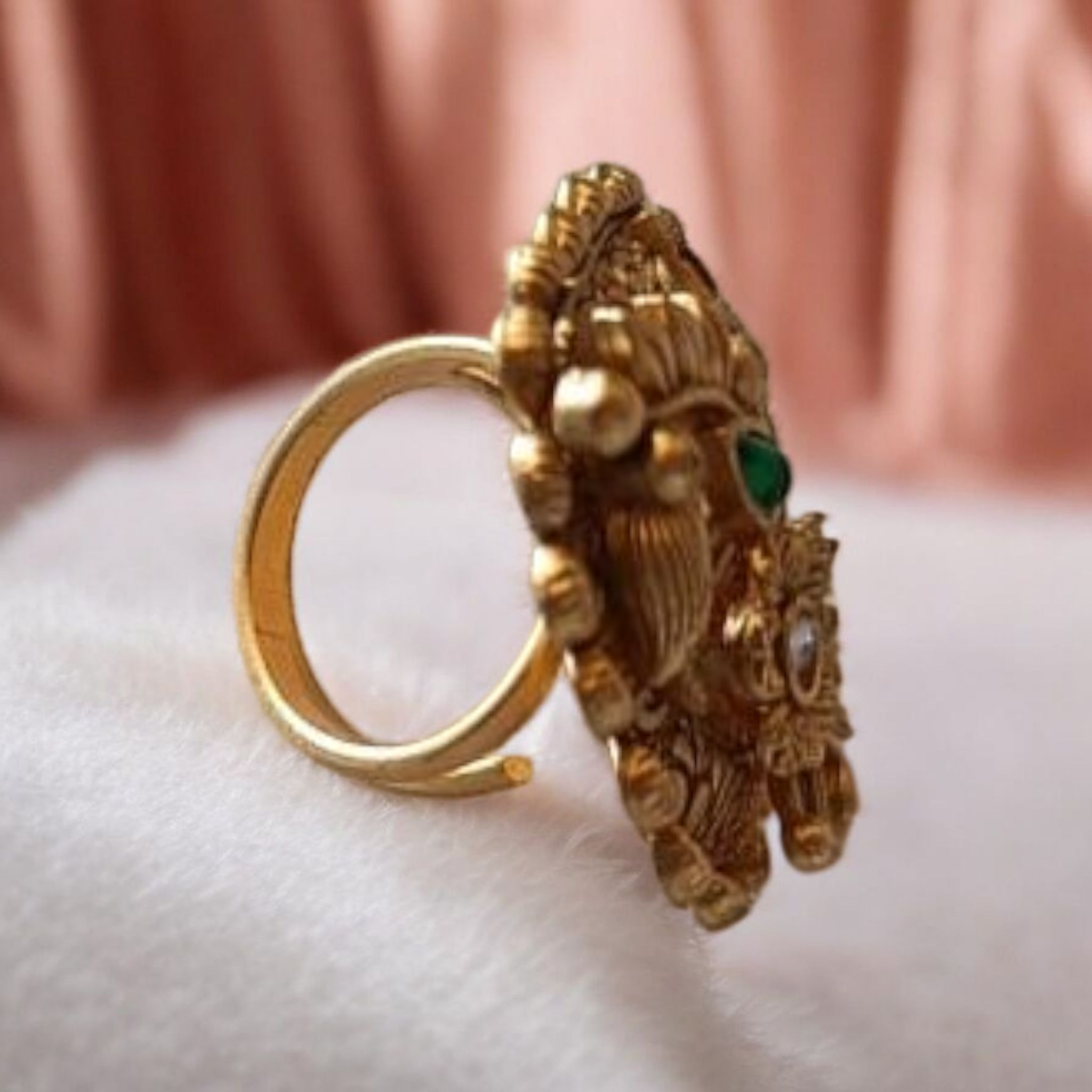 Elegant Gold Plated Ring