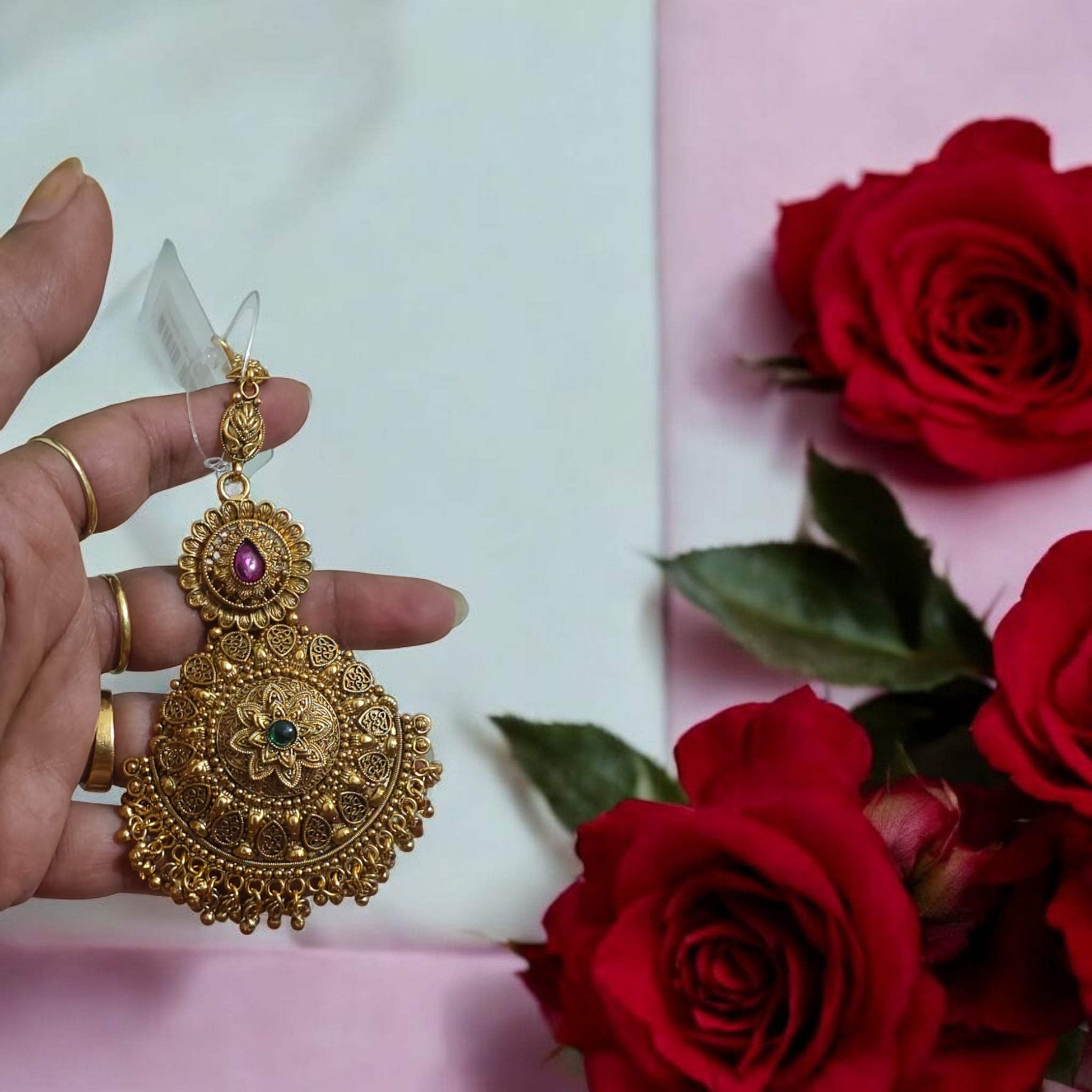 Traditional Gold plated Maang Tikka