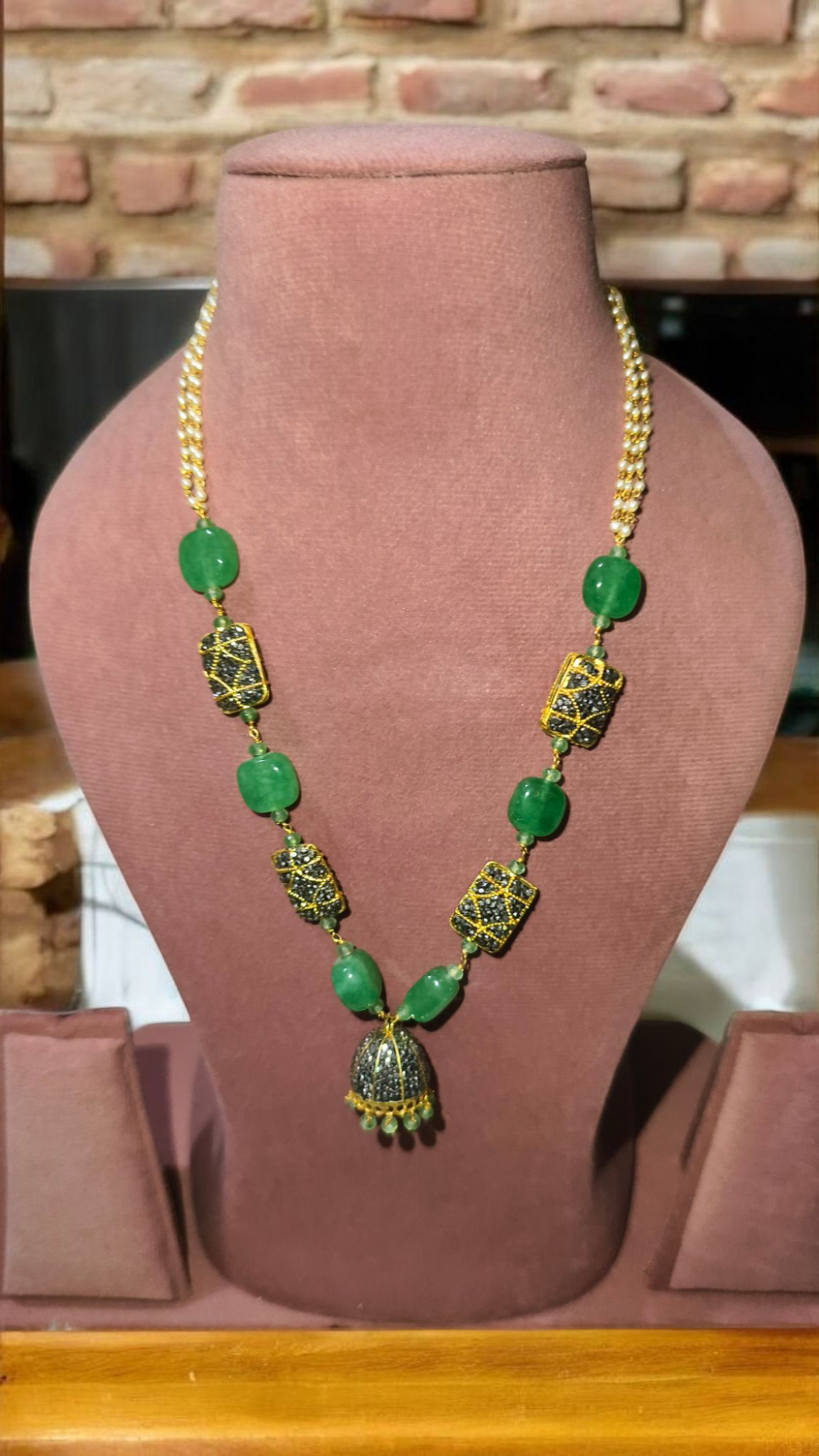 Elegant Sea Stone Necklace