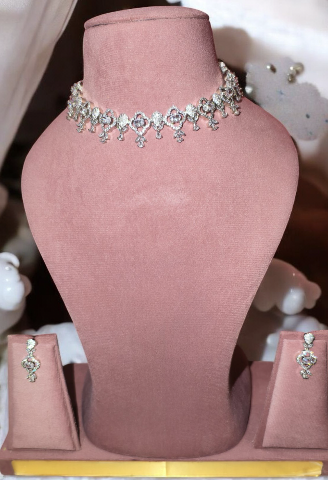 Elegant Silver Jewelry Set