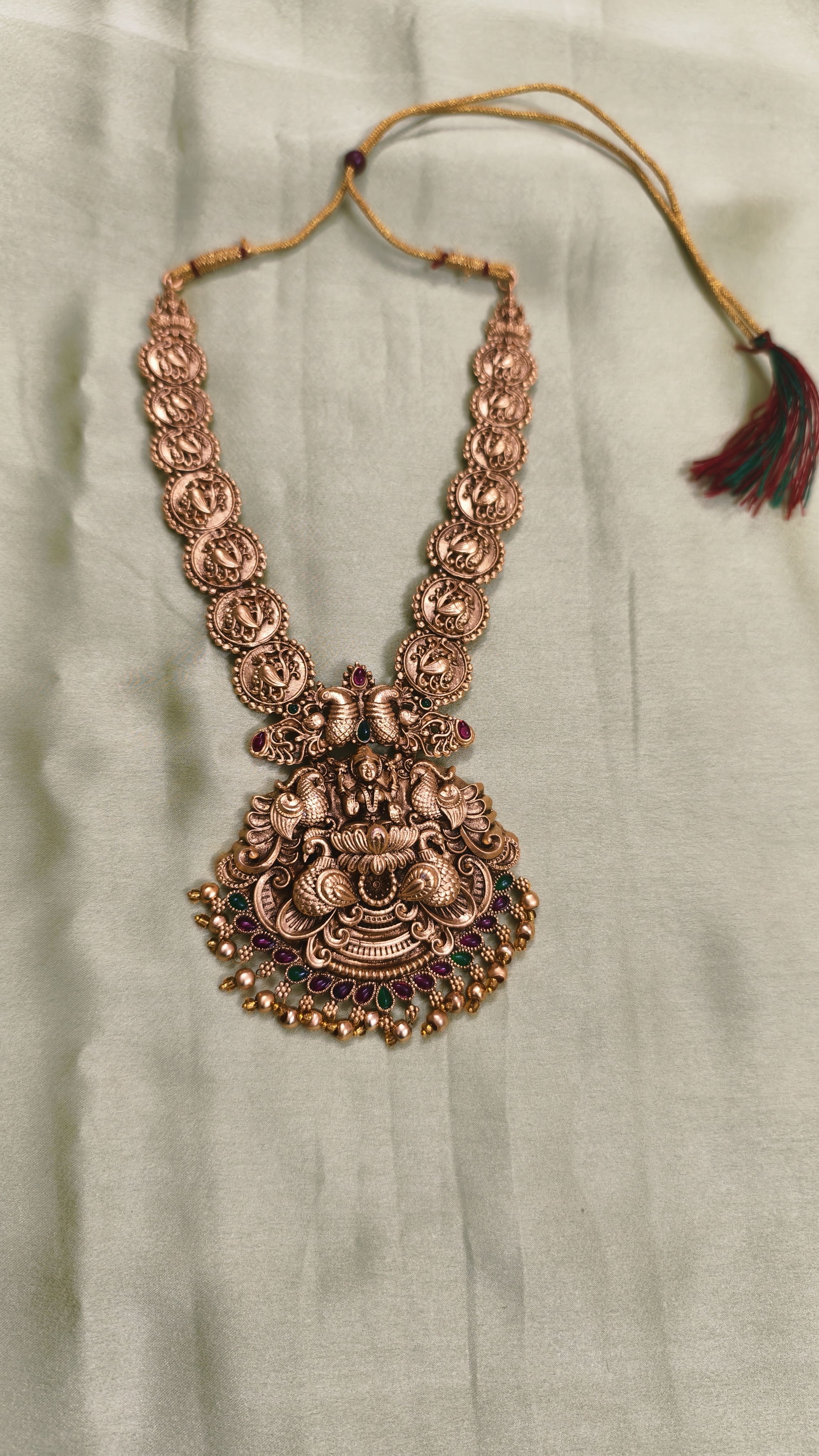 Traditional South Indian Jewelry Set