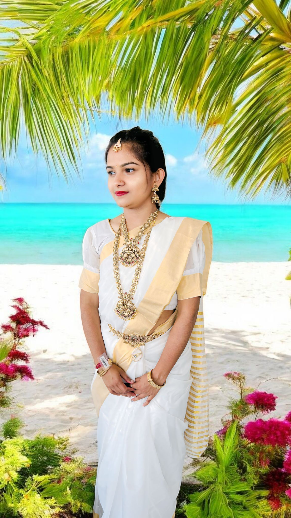 Traditional South Indian Jewelry Set