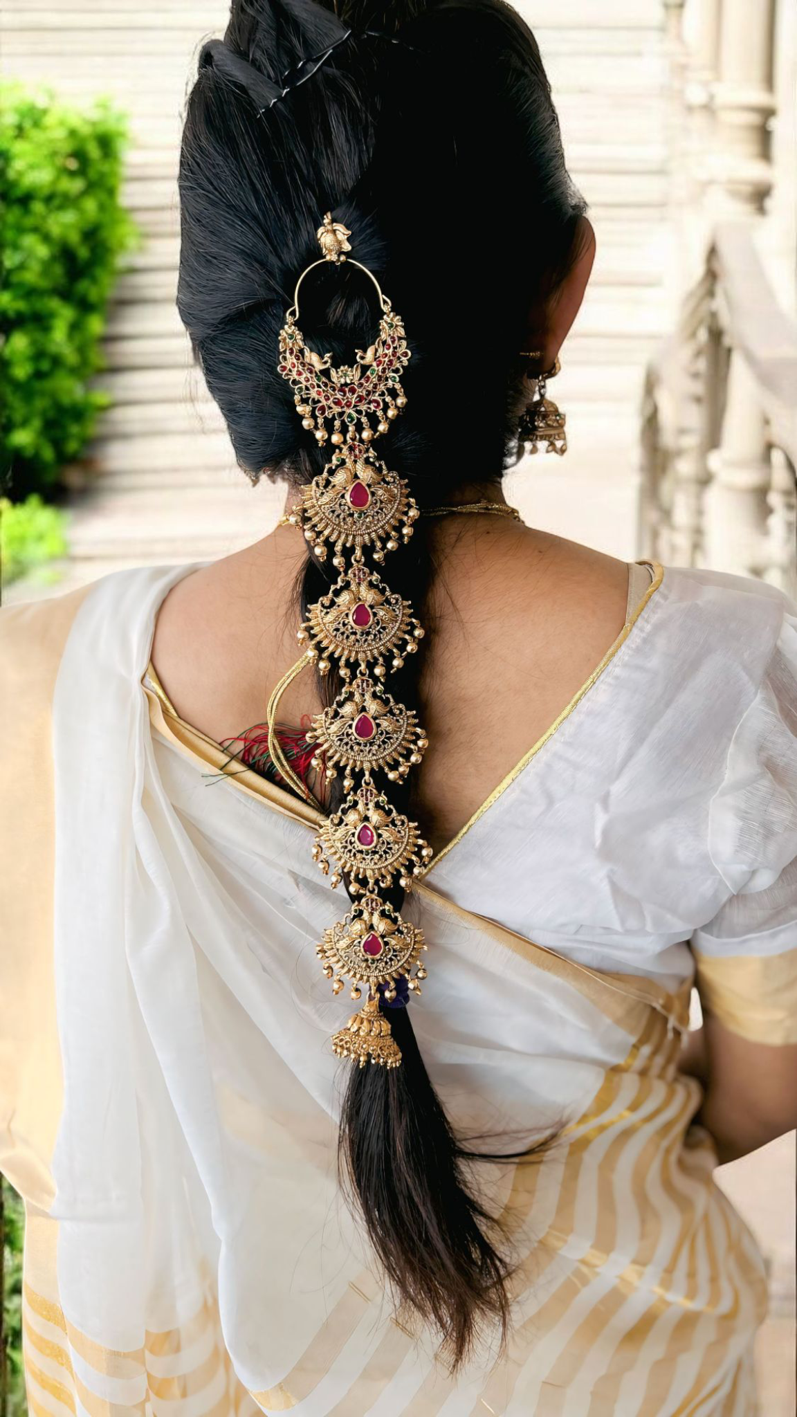 Traditional South Indian Jewelry Set