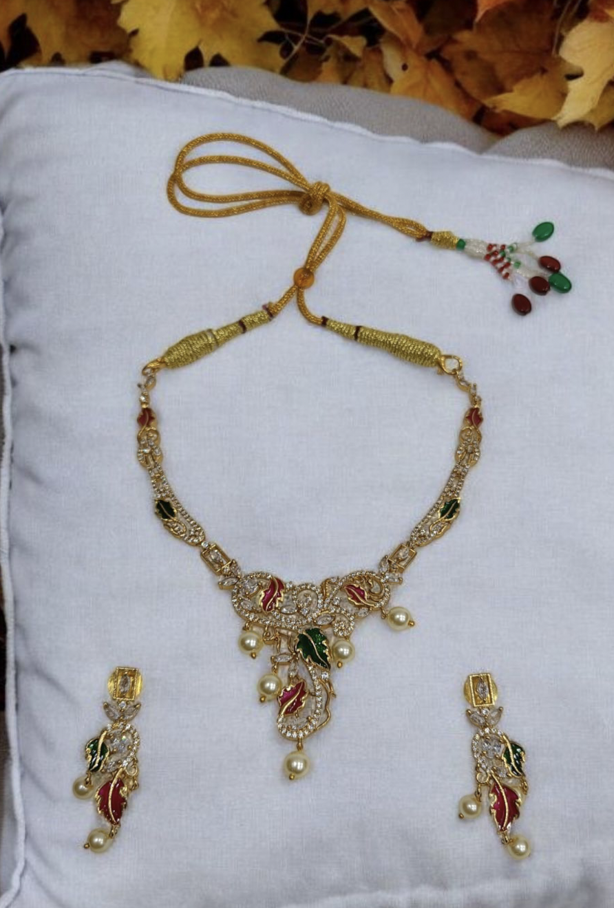 Traditional Indian Necklace Set