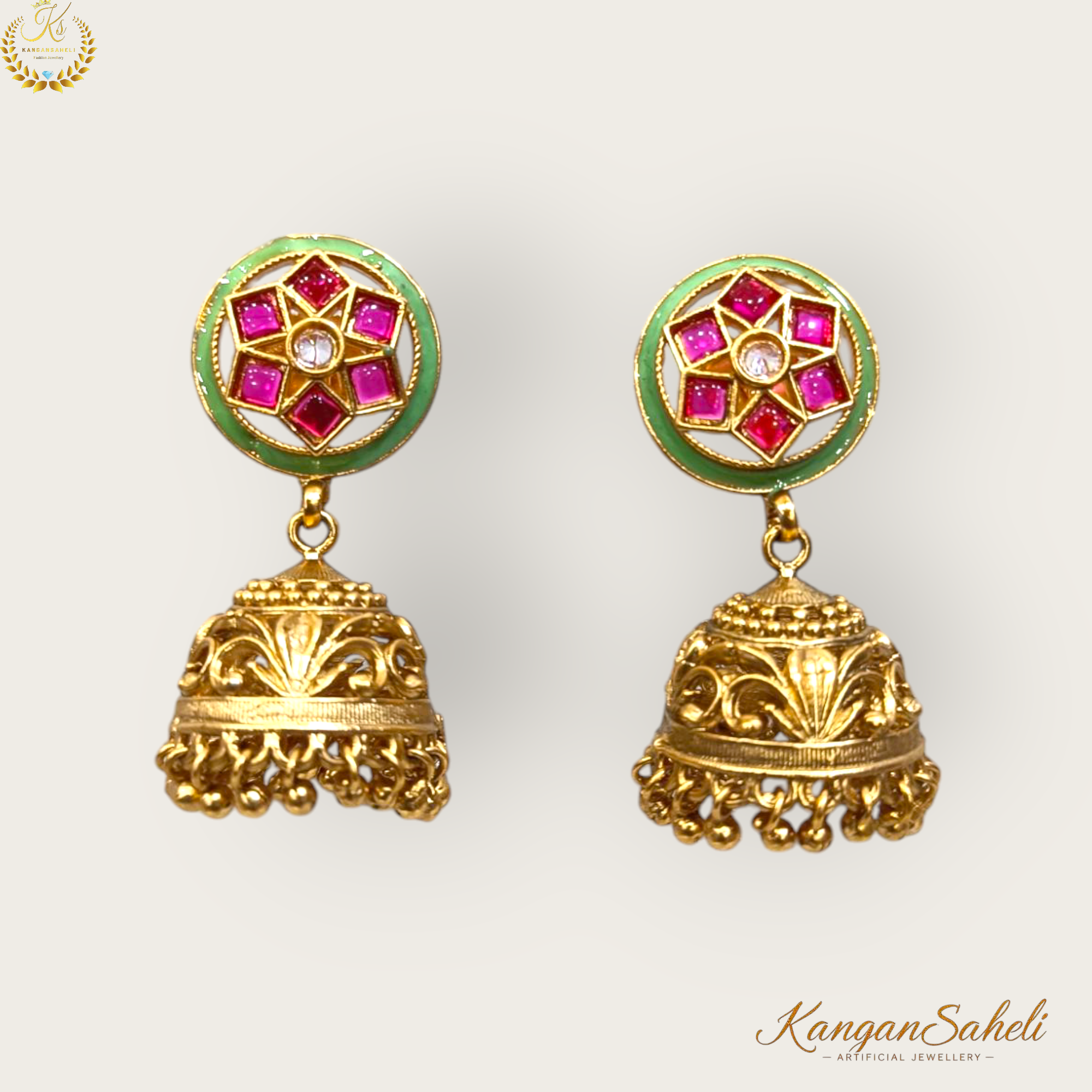 Traditional Jhumka Earrings