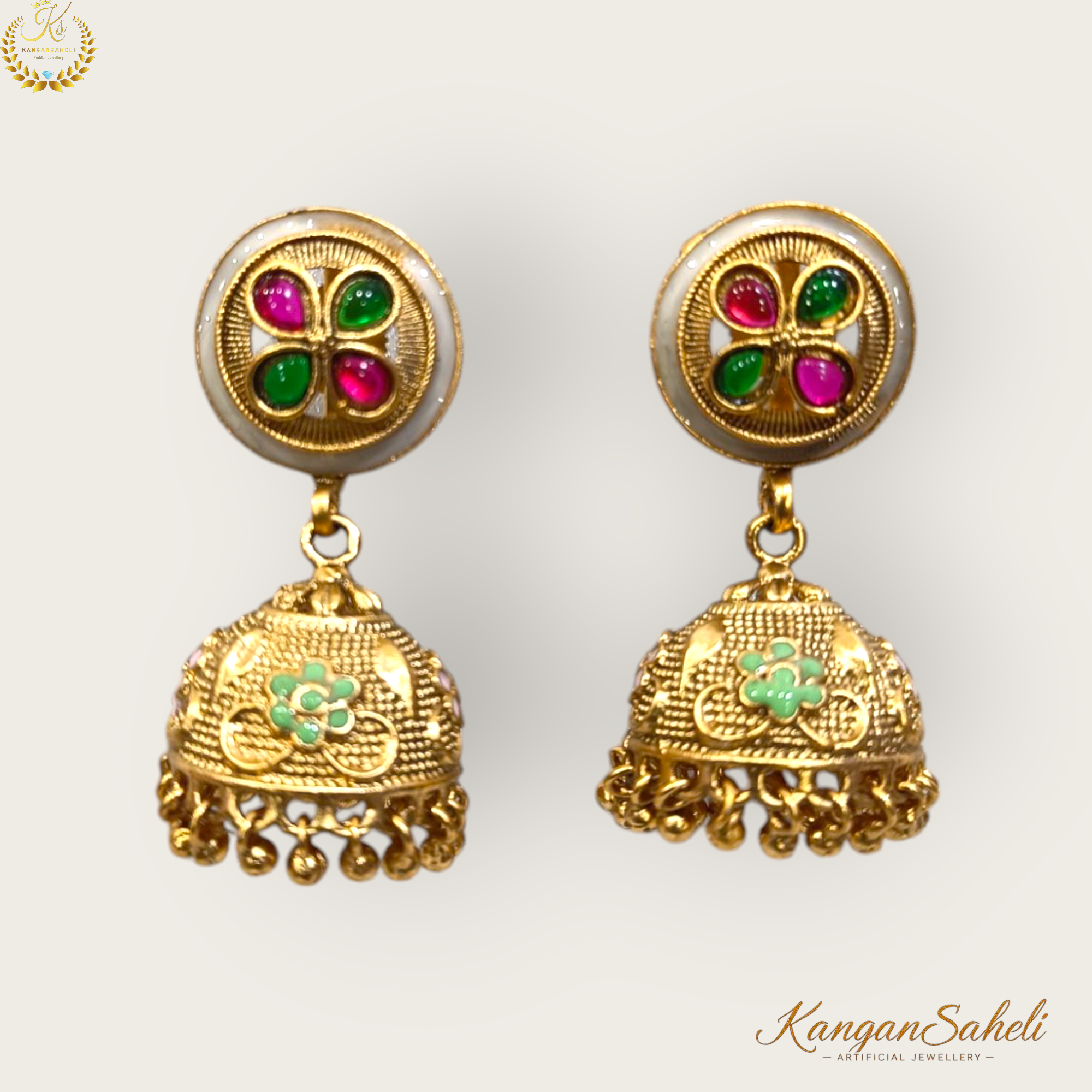 Traditional Jhumka Earrings