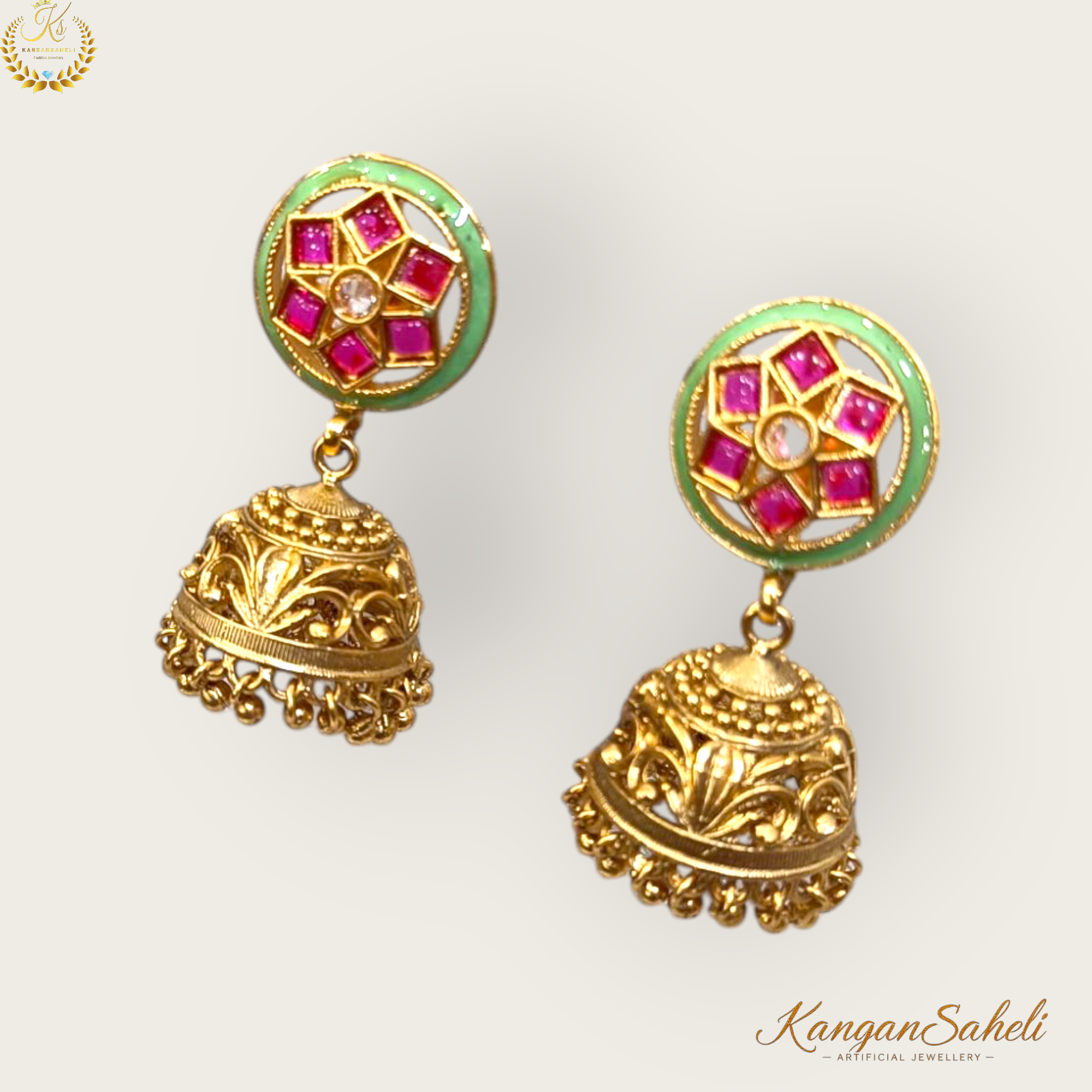 Traditional Jhumka Earrings
