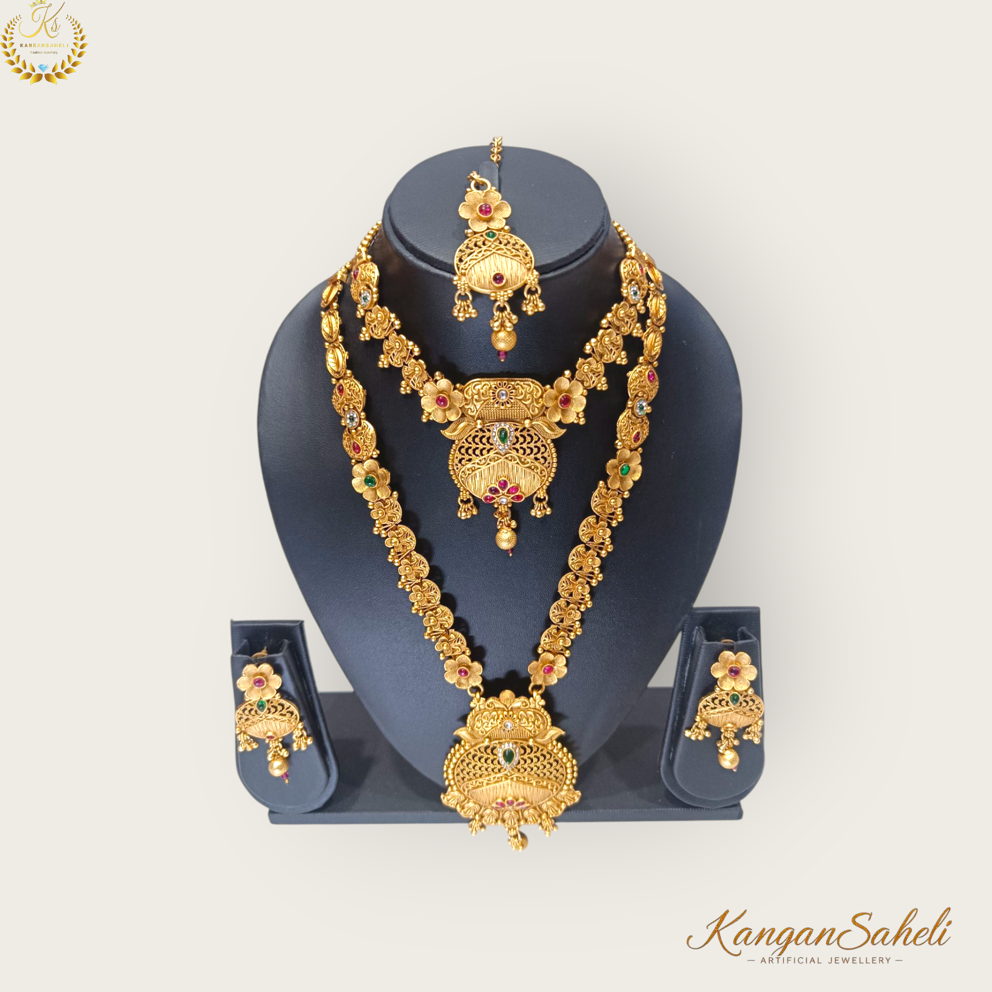 High Gold complete Jewelry Set