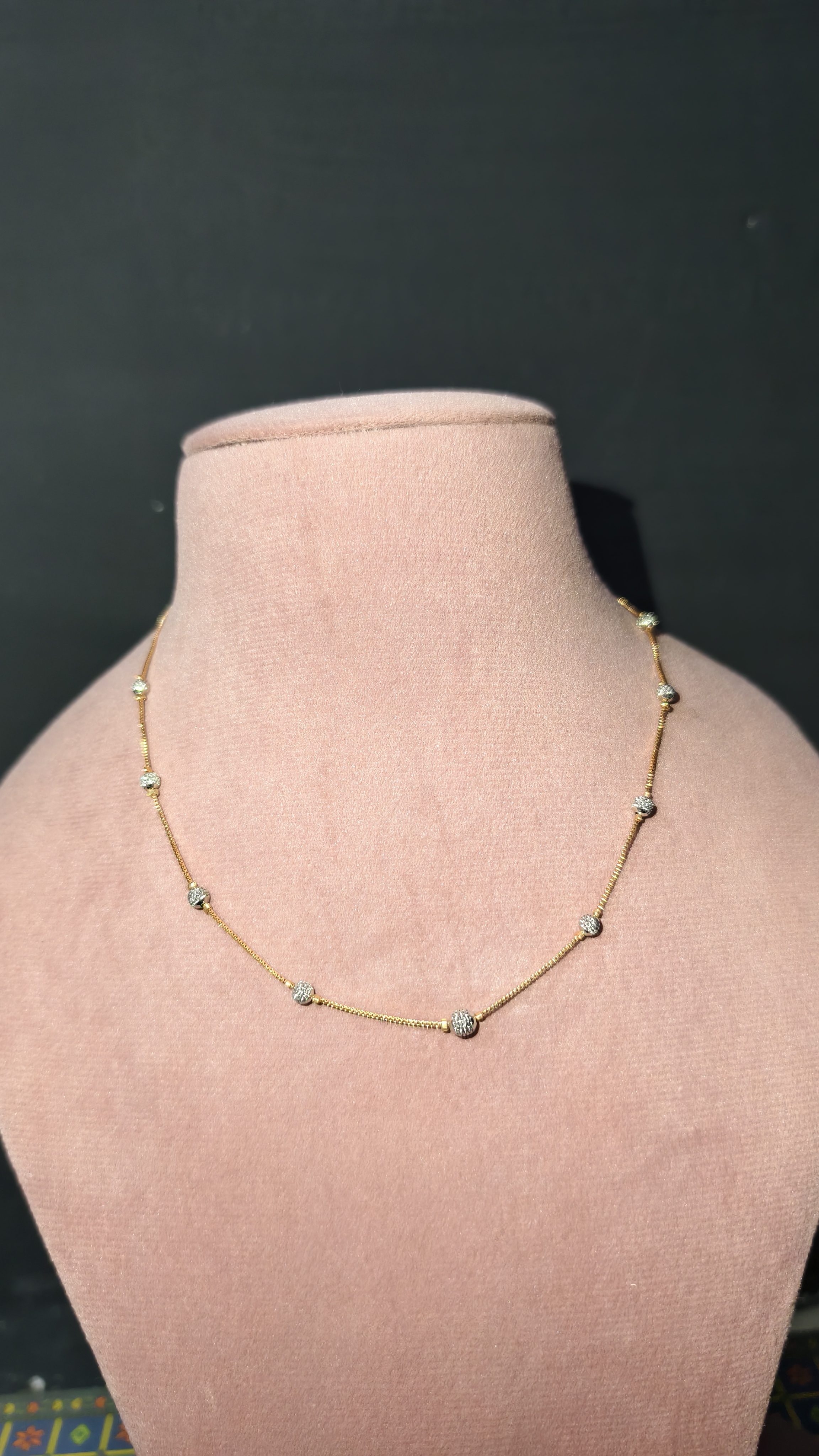 Elegant Gold & Silver Anti-tarnish chain