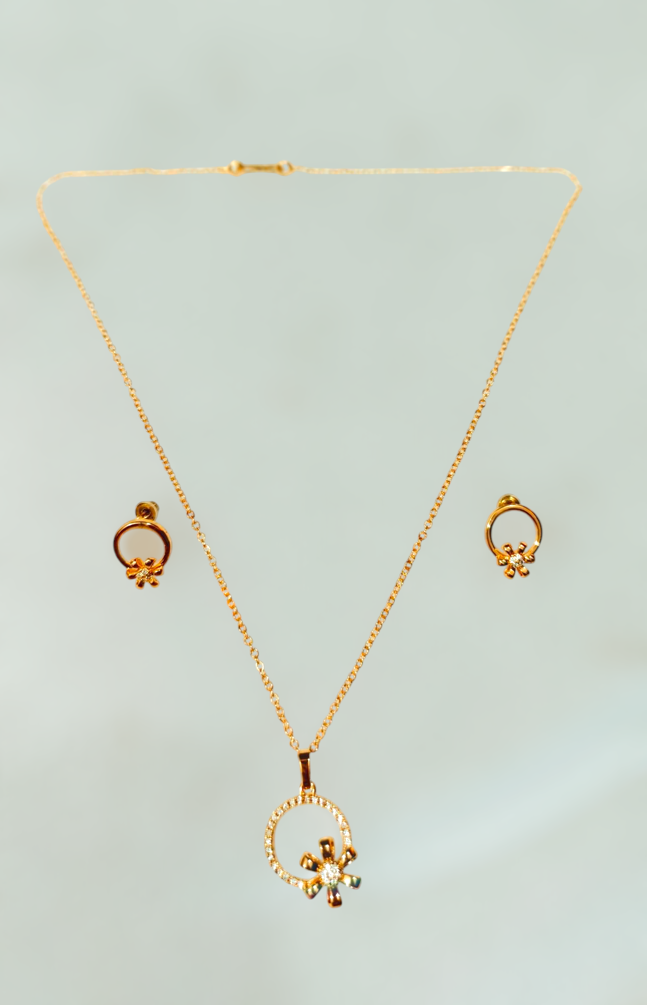 Elegant Gold Chain Set