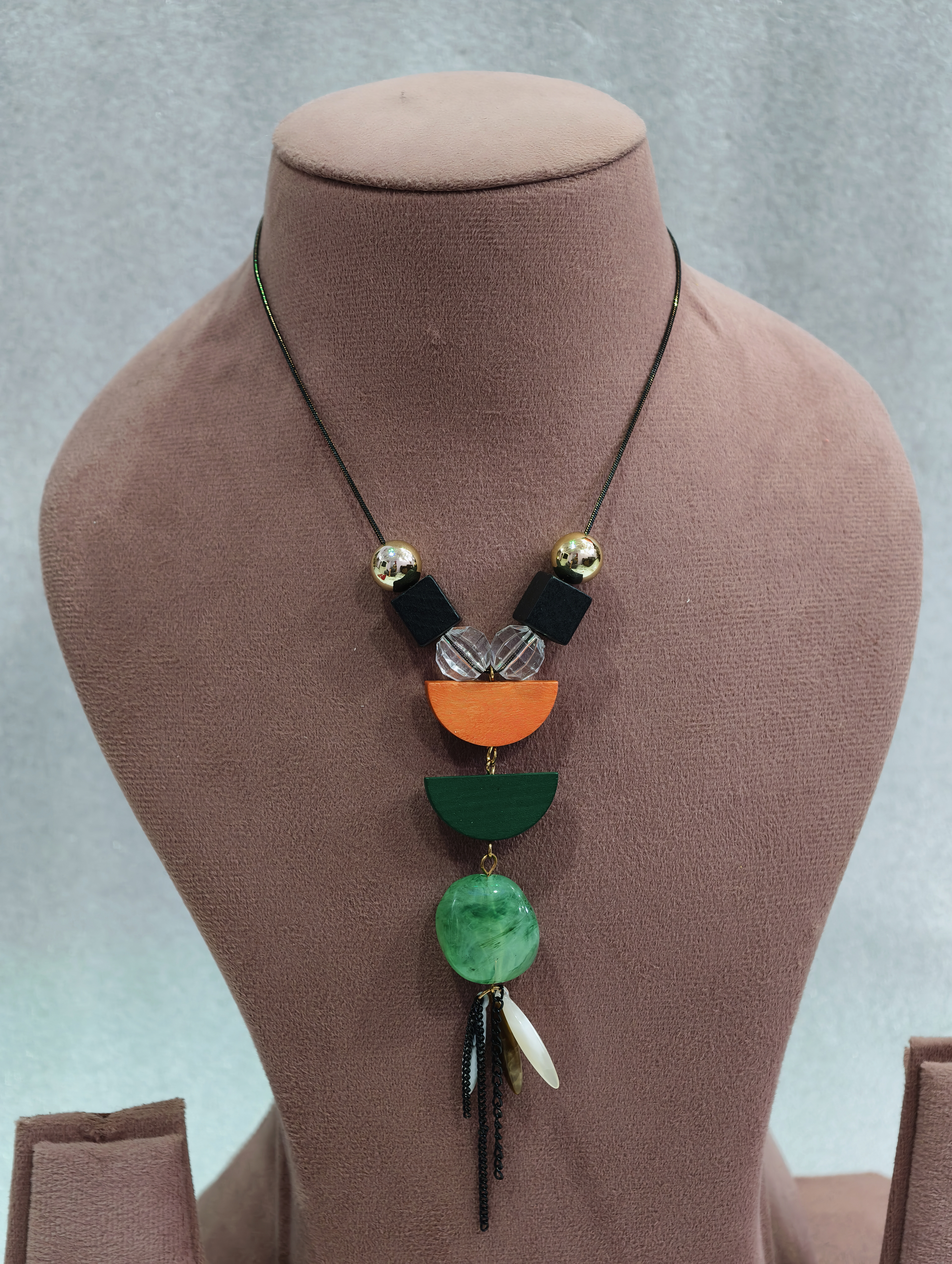 Colorful Beaded Fancy Necklace