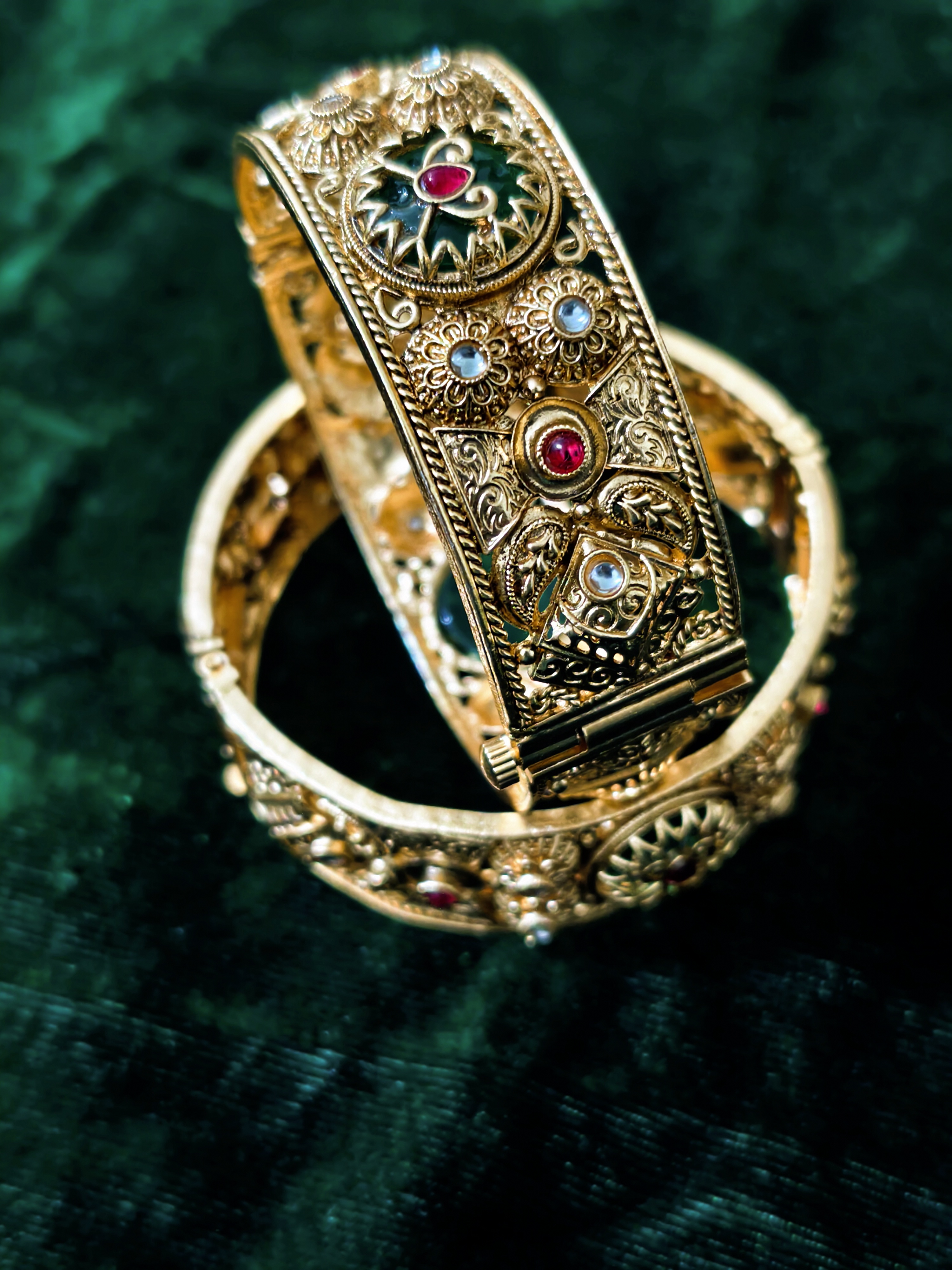 Antique Gold Bangles