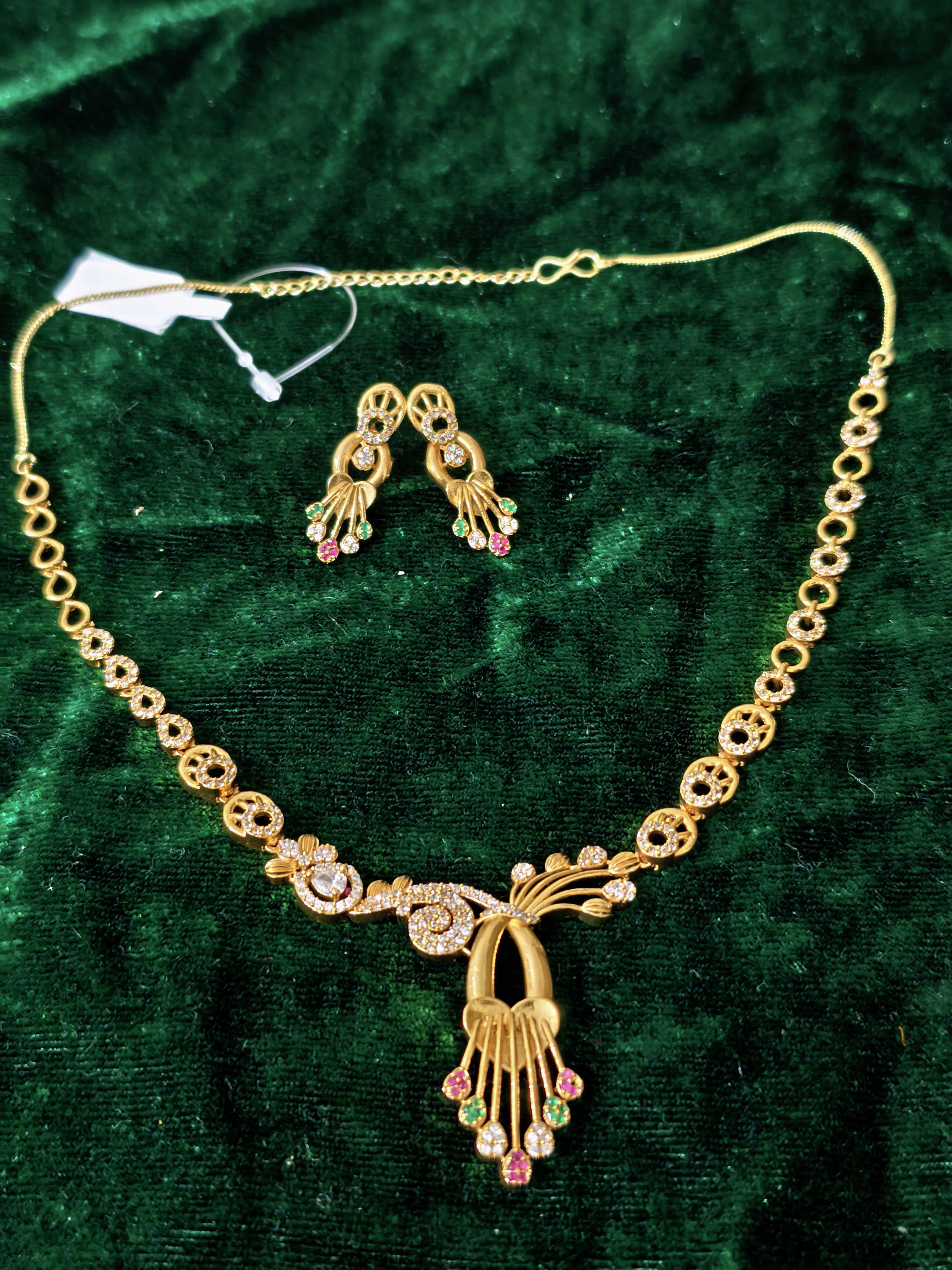 Elegant Gold Plated Jewelry Set