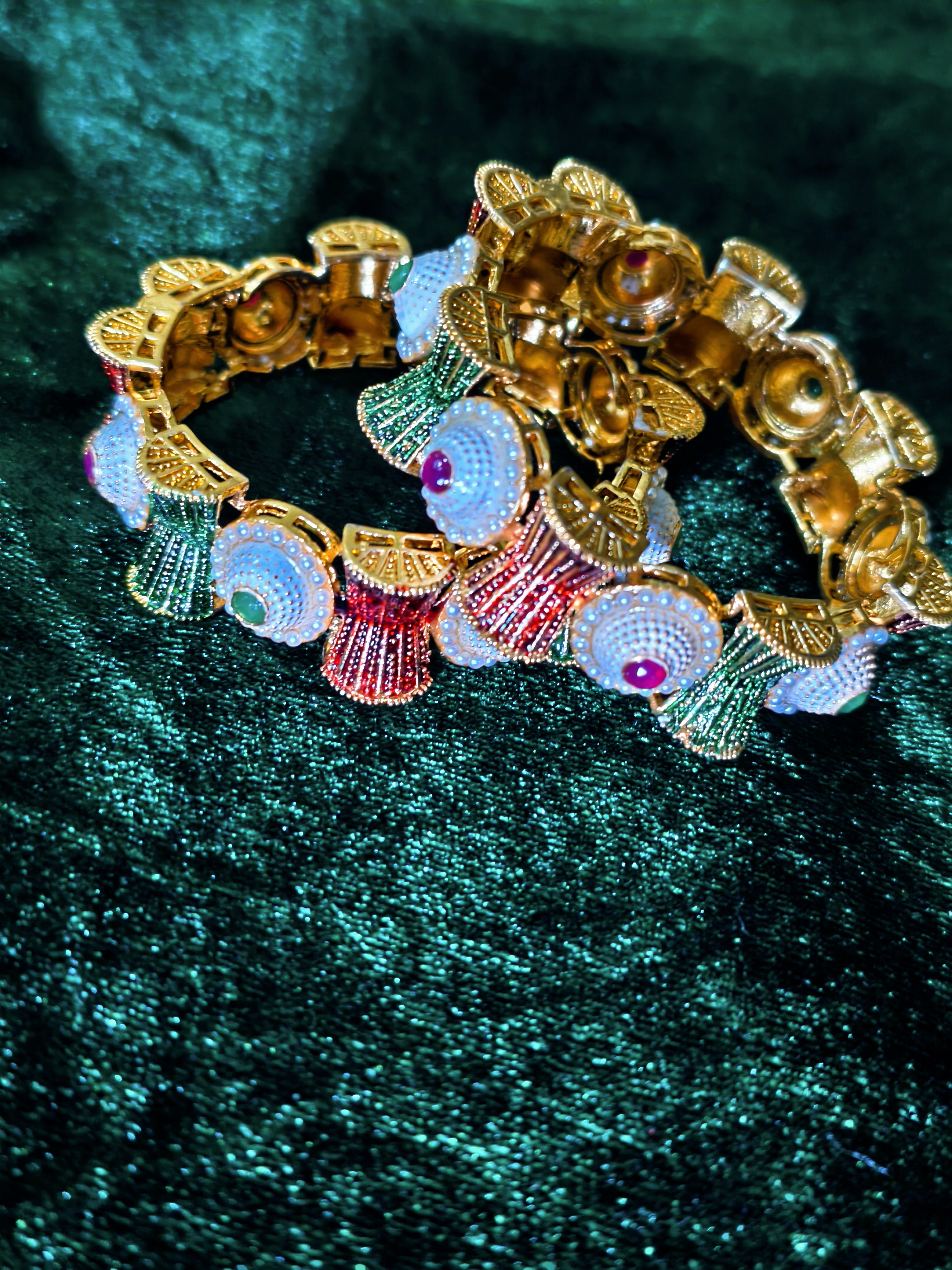 Traditional Indian Gold Bracelet
