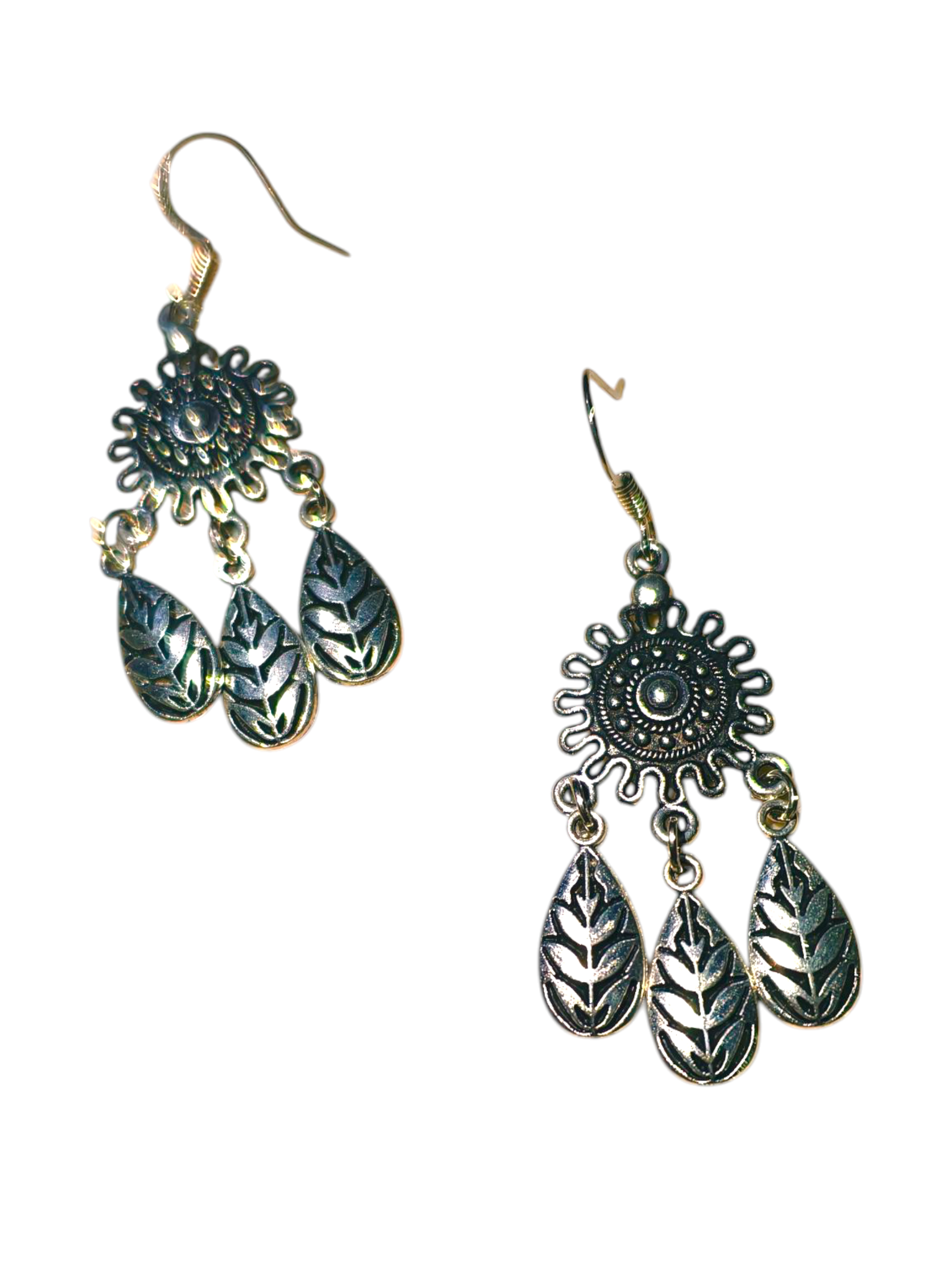 Bohemian Coin Pendant Necklace Set