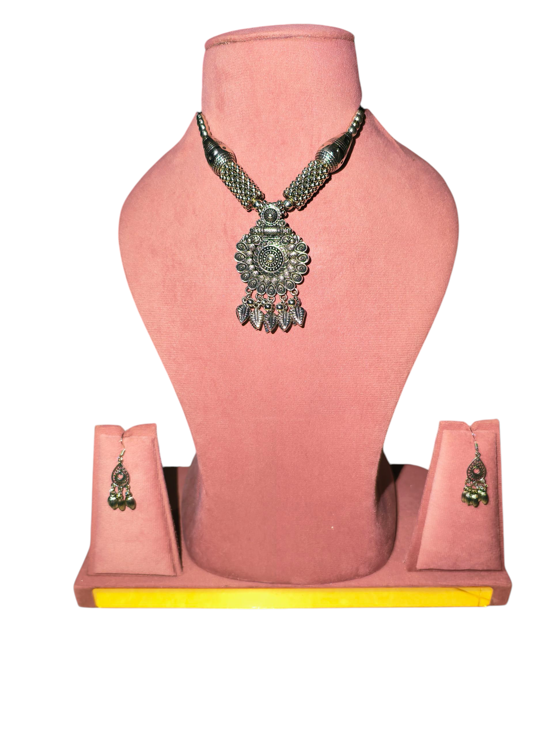 Antique Silver Necklace Set