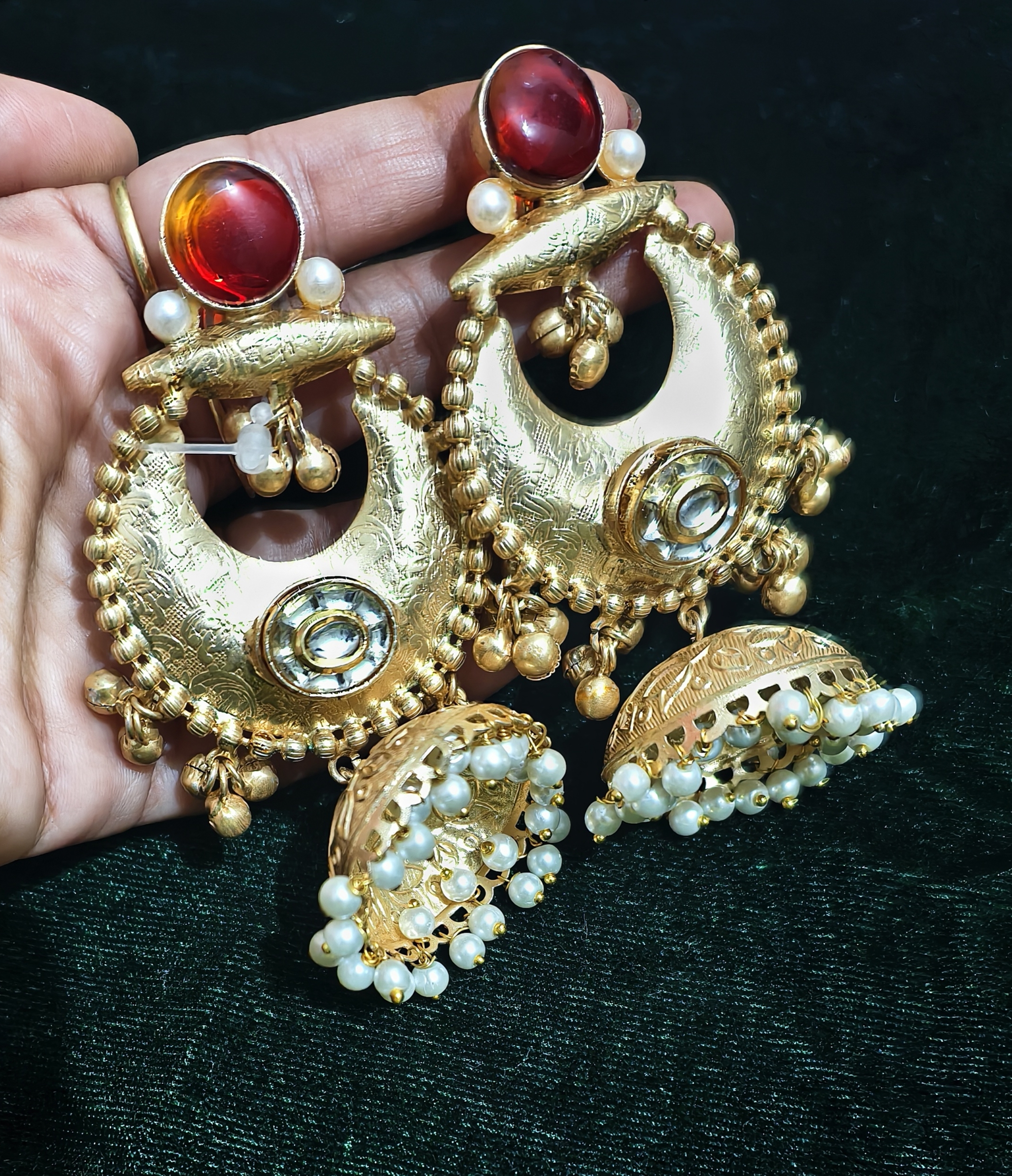 Tranding Kashmiri Earrings set