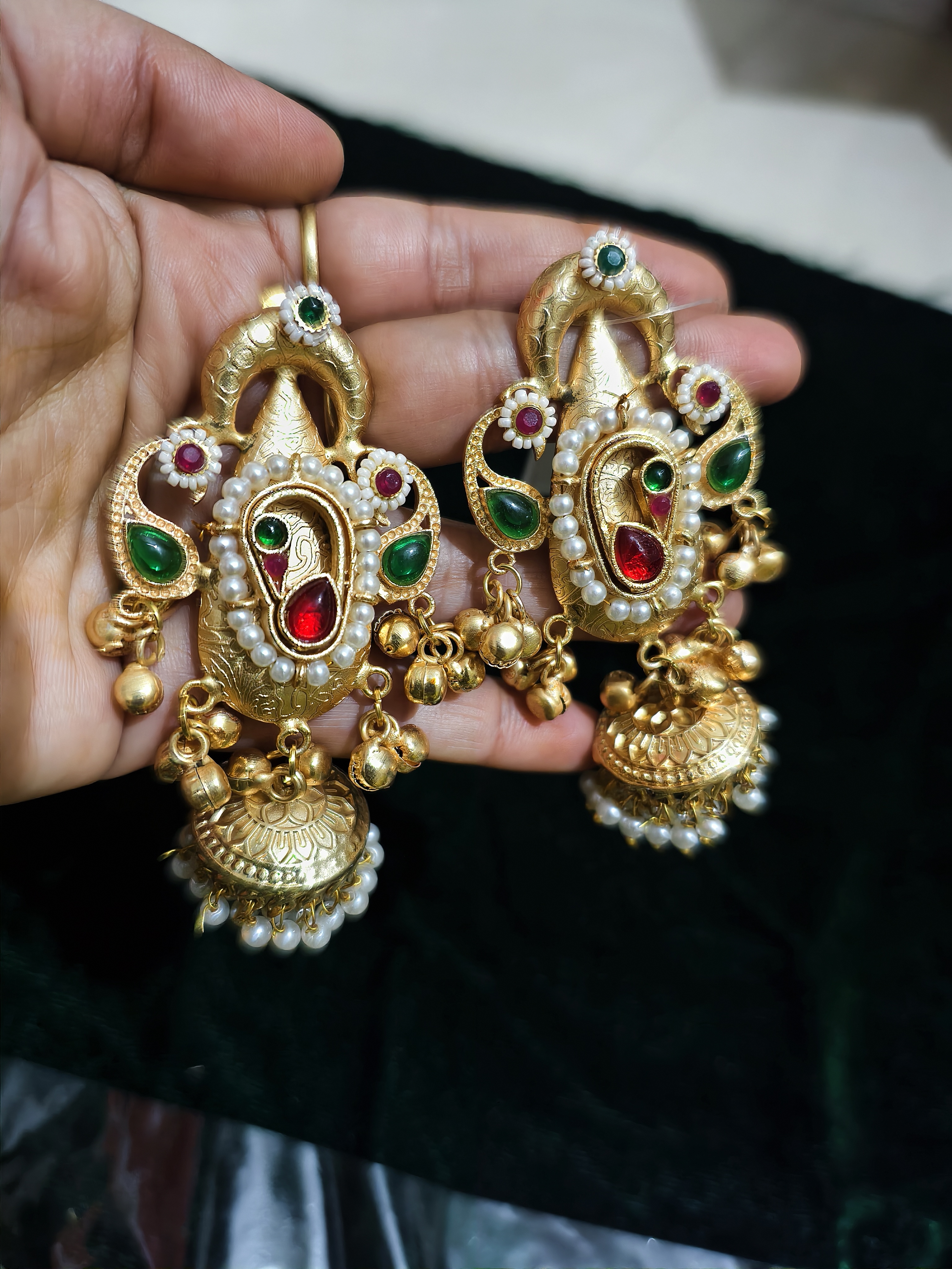 Tranding Kashmiri Jhumka Earrings