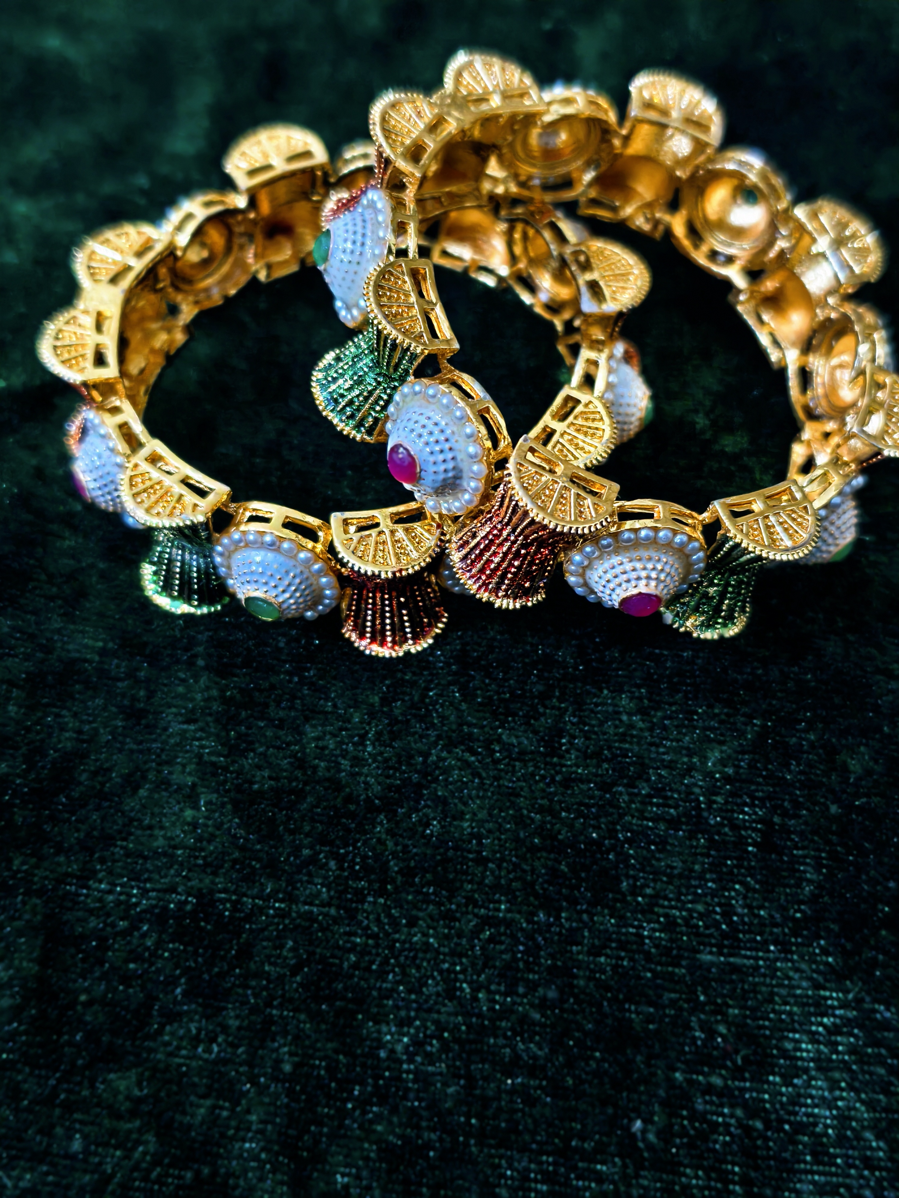 Traditional Indian Gold Bracelet