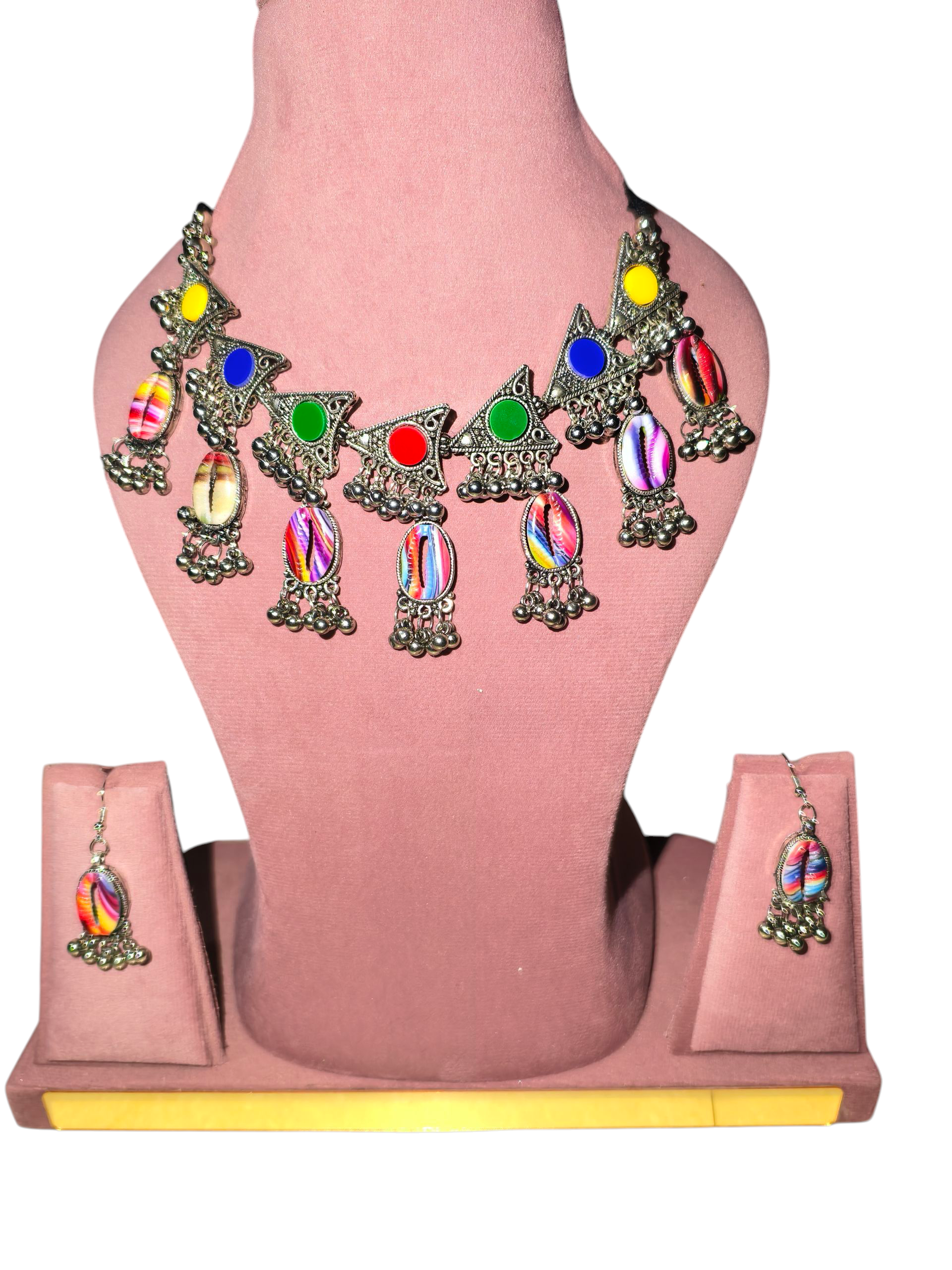 Colorful Bohemian Necklace Set