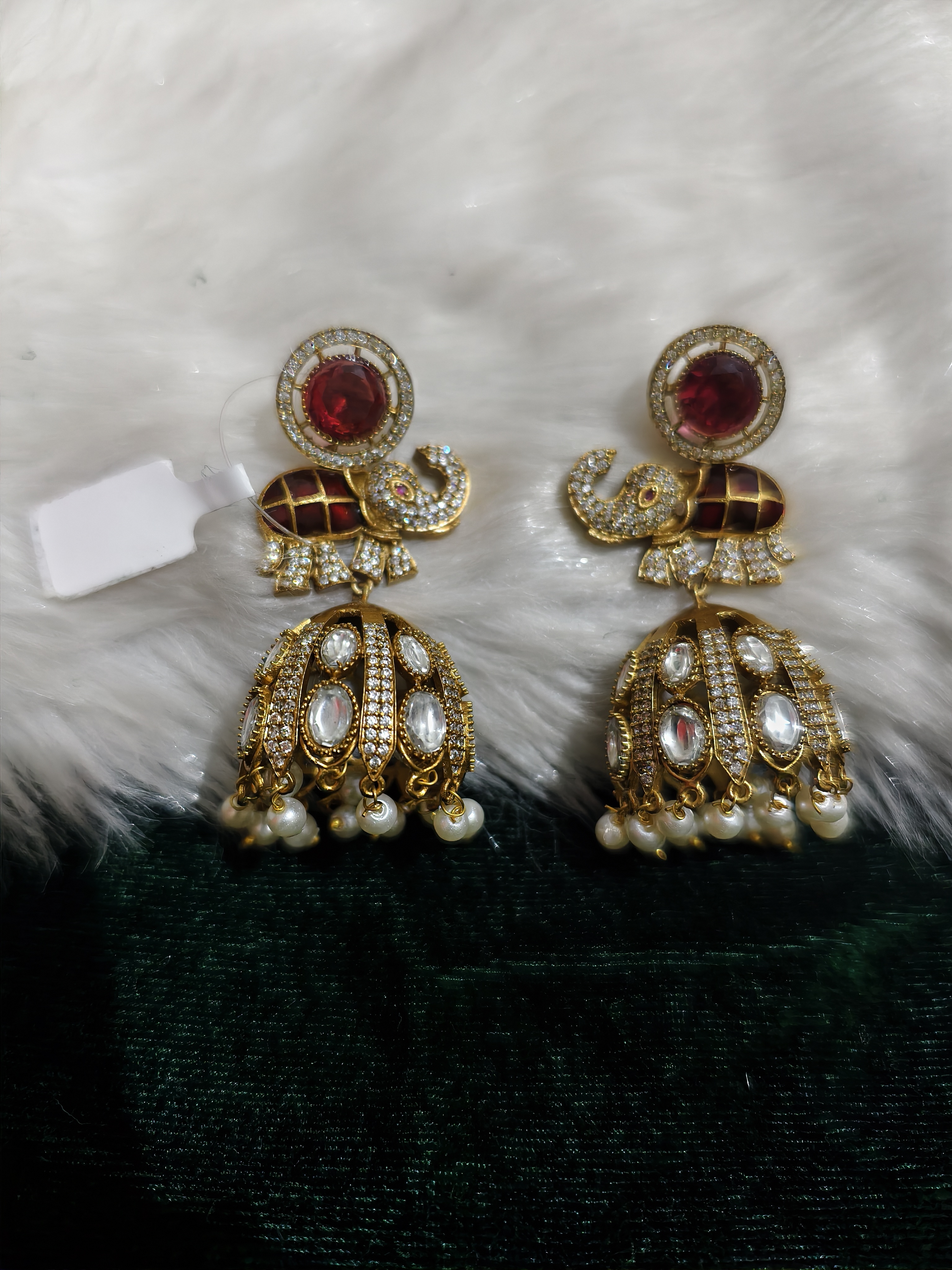 Traditional Indian Jhumka Earrings