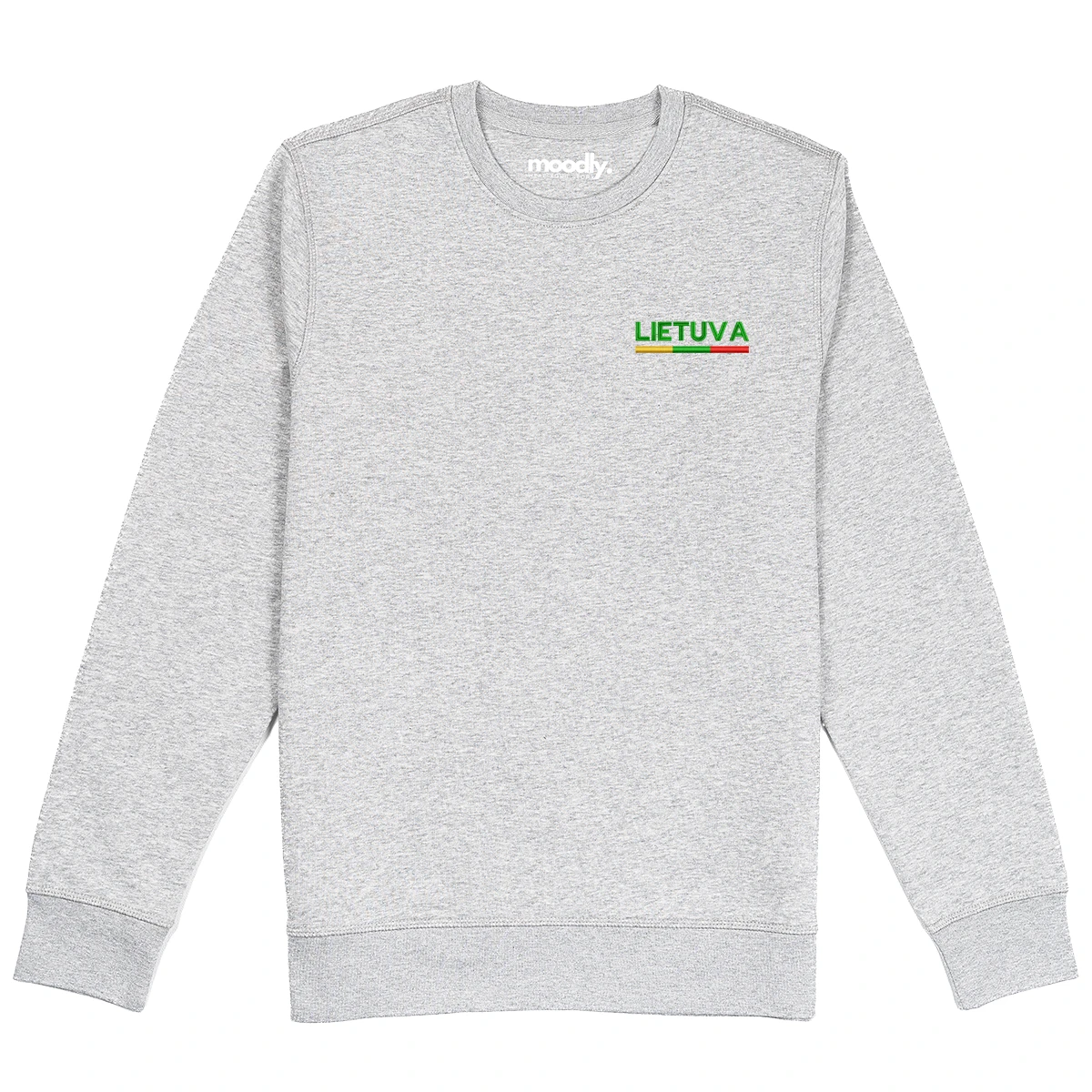 LIETUVA su vėliava siuvinėtas džemperis
