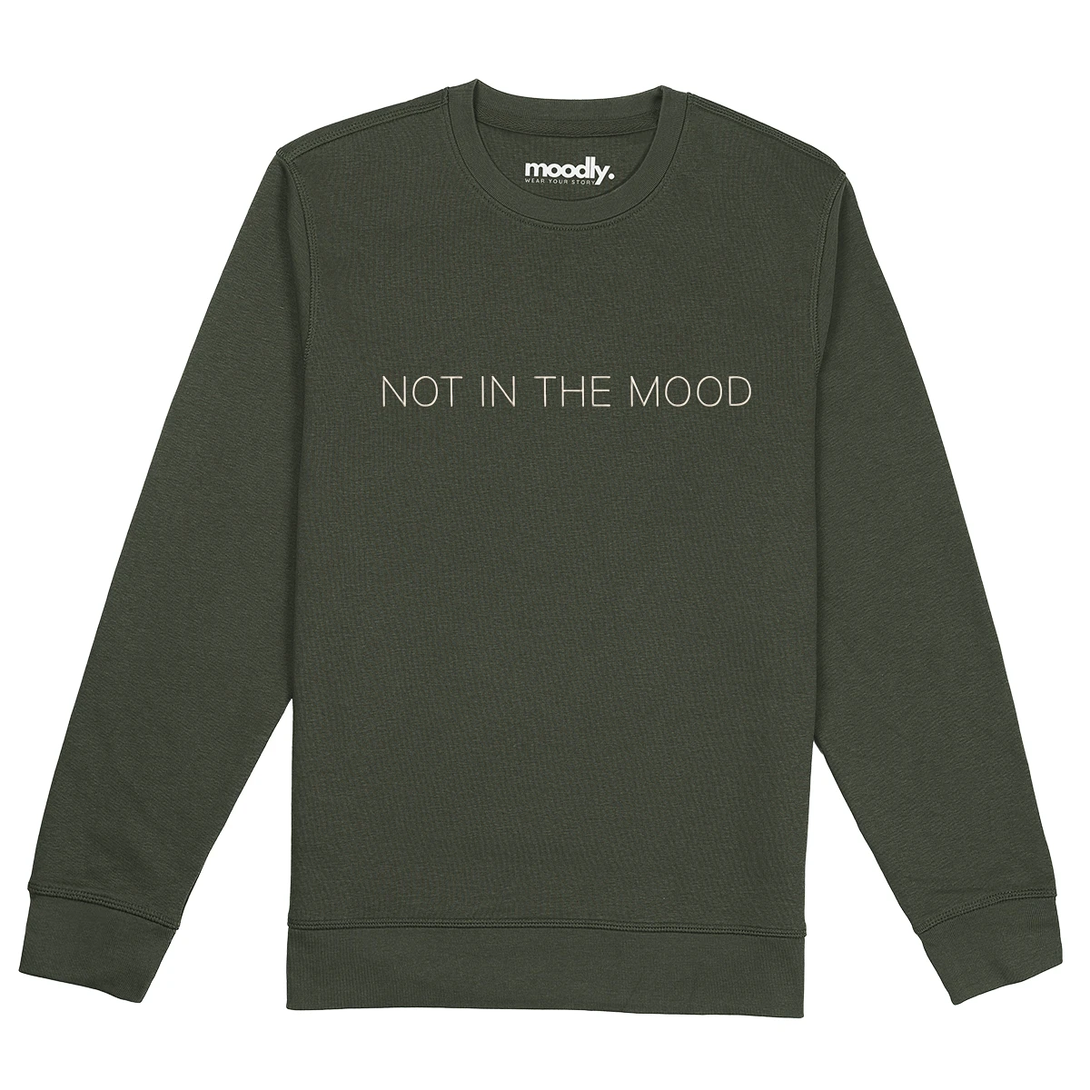 NOT IN THE MOOD siuvinėtas džemperis