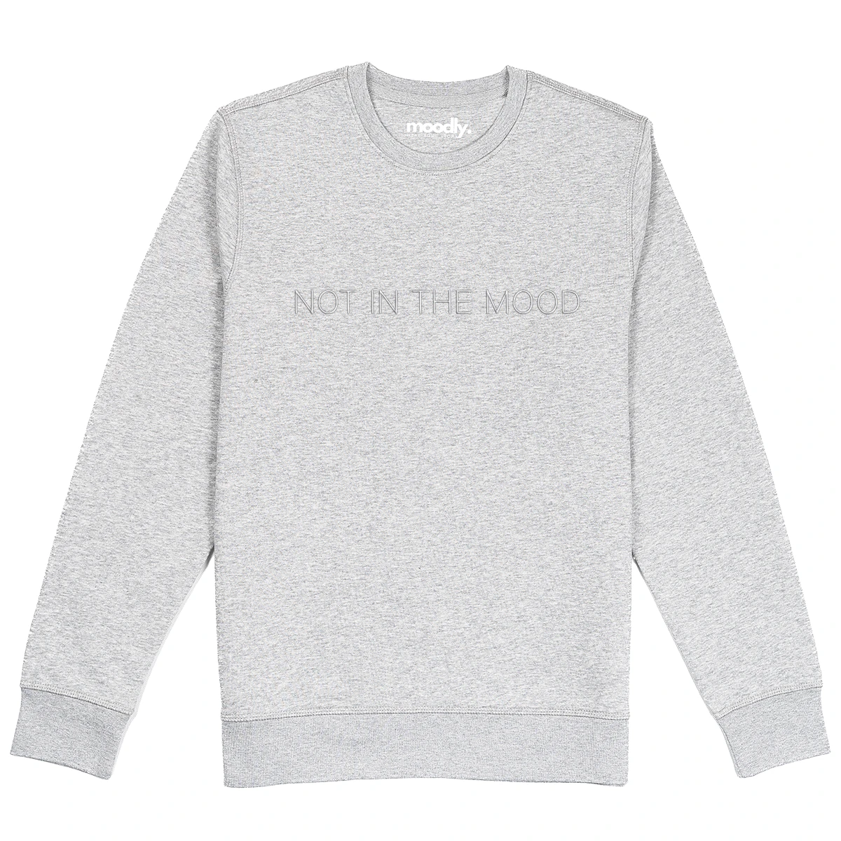 NOT IN THE MOOD siuvinėtas džemperis
