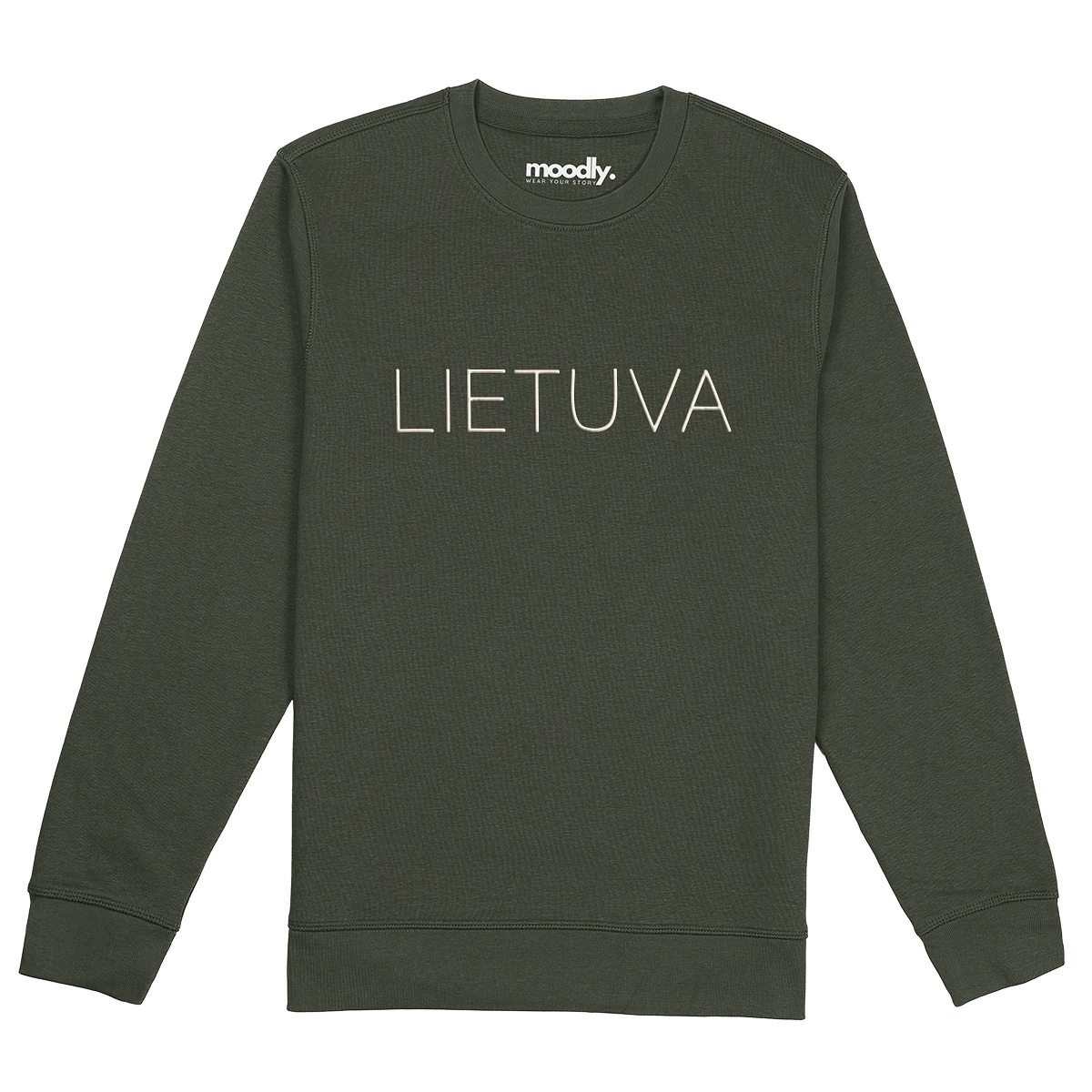 LIETUVA siuvinėtas džemperis