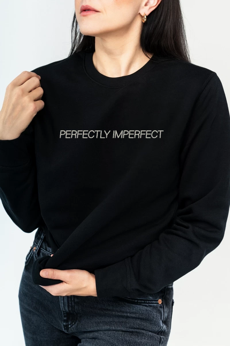 IMPERFECT siuvinėtas džemperis