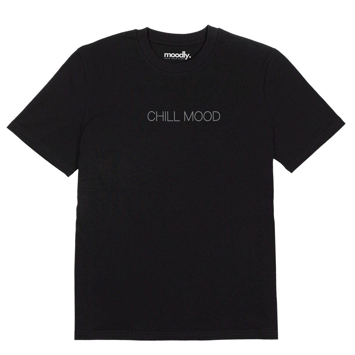 CHILL MOOD siuvinėti marškinėliai