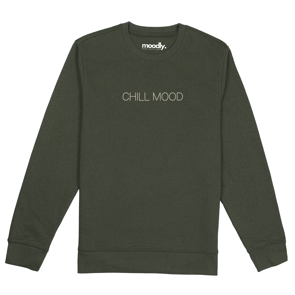 CHILL MOOD siuvinėtas džemperis