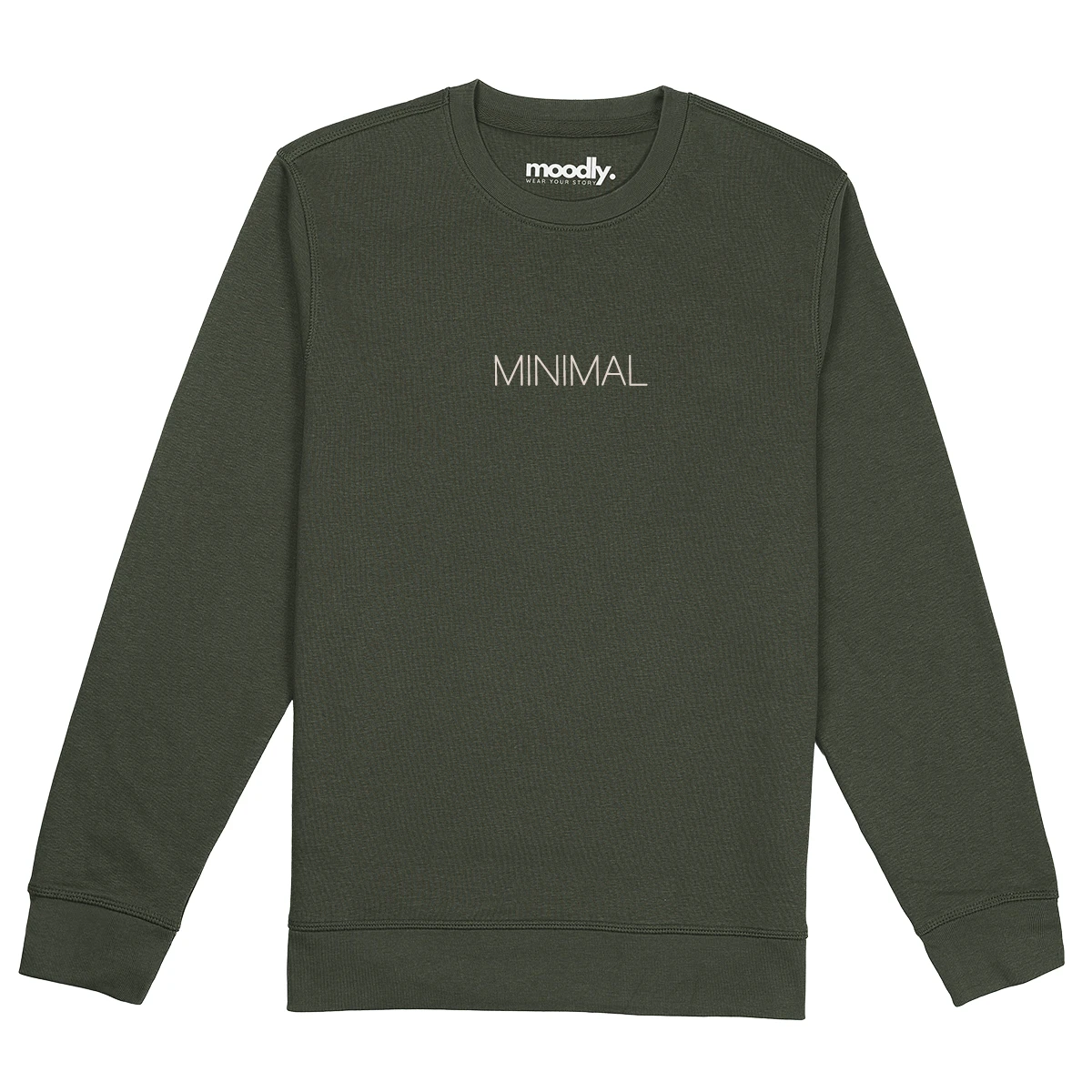 MINIMAL siuvinėtas džemperis