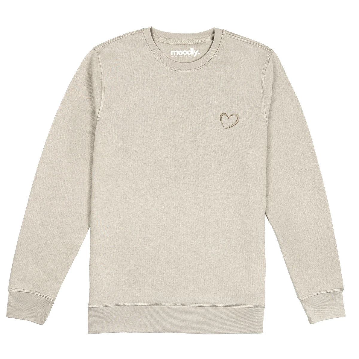 Širdelė siuvinėtas džemperis