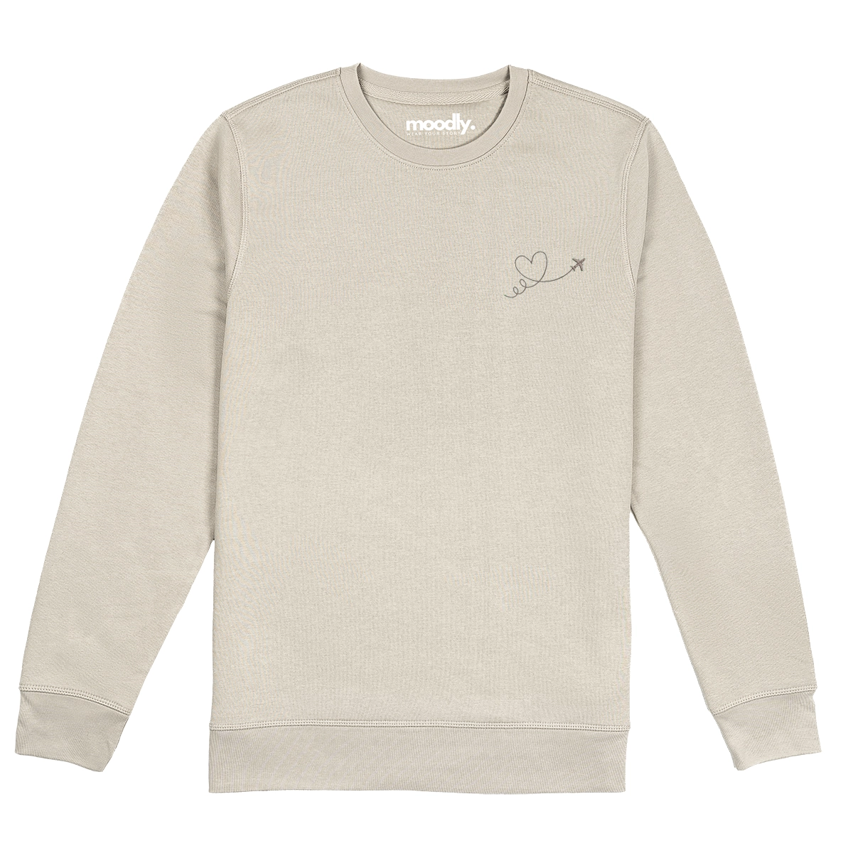 Kelionės ♥ siuvinėtas džemperis