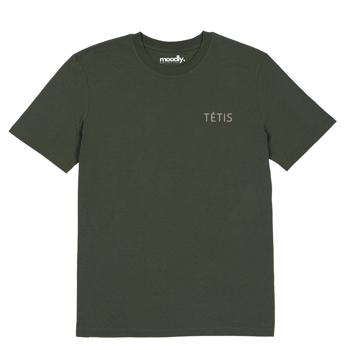 Tėtis siuvinėti marškinėliai