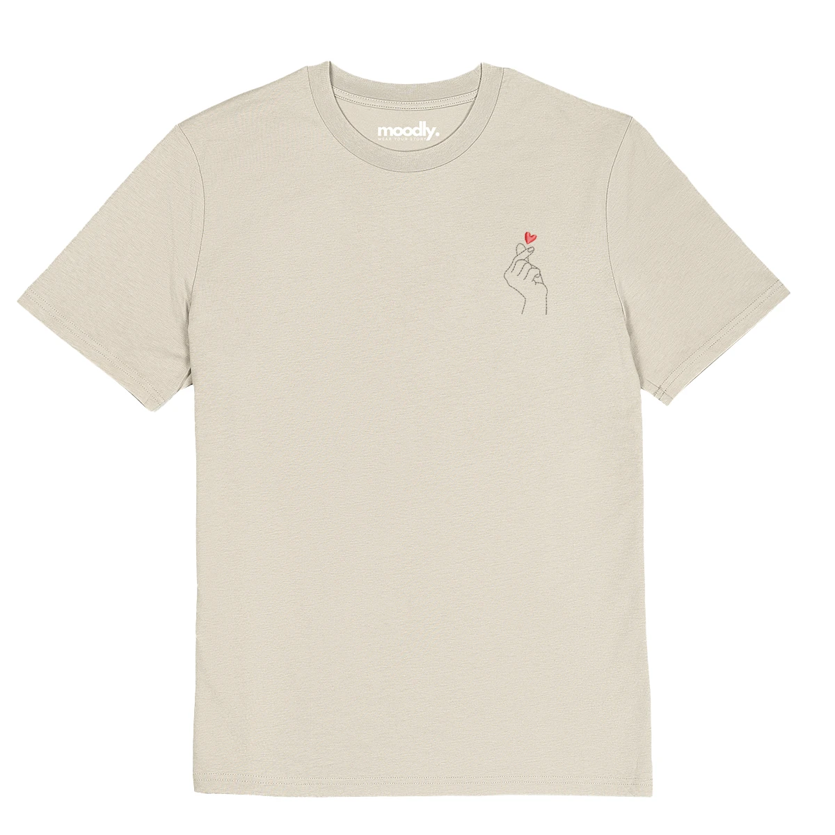 LOVE ♥ siuvinėti marškinėliai