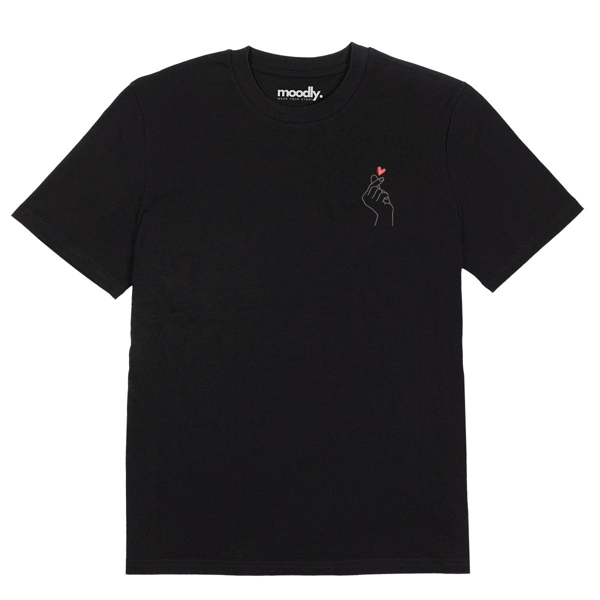 LOVE ♥ siuvinėti marškinėliai