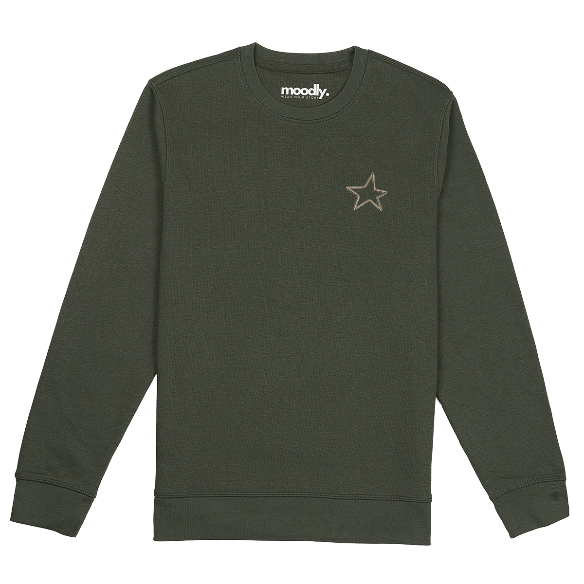 Žvaigždė siuvinėtas džemperis