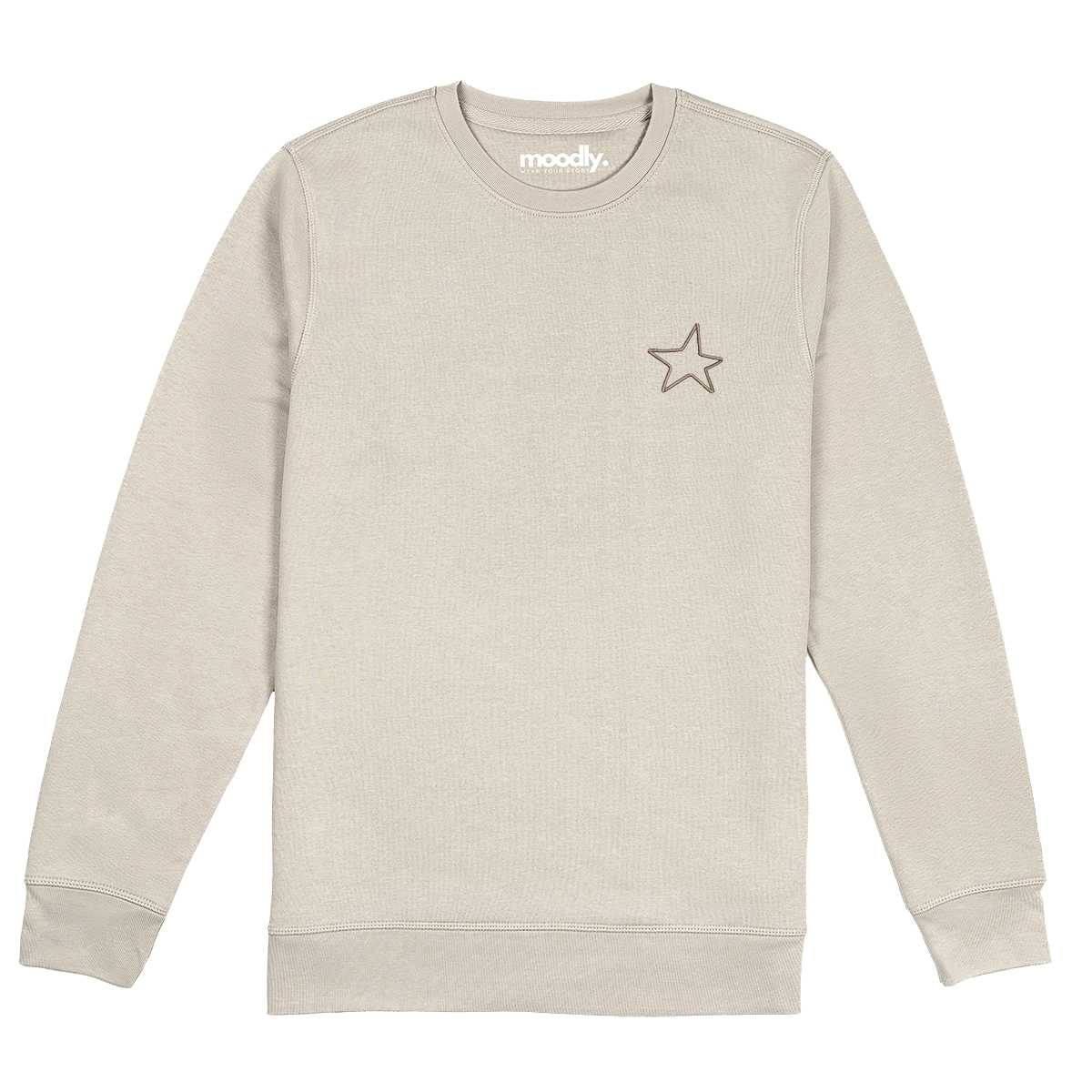 Žvaigždė siuvinėtas džemperis