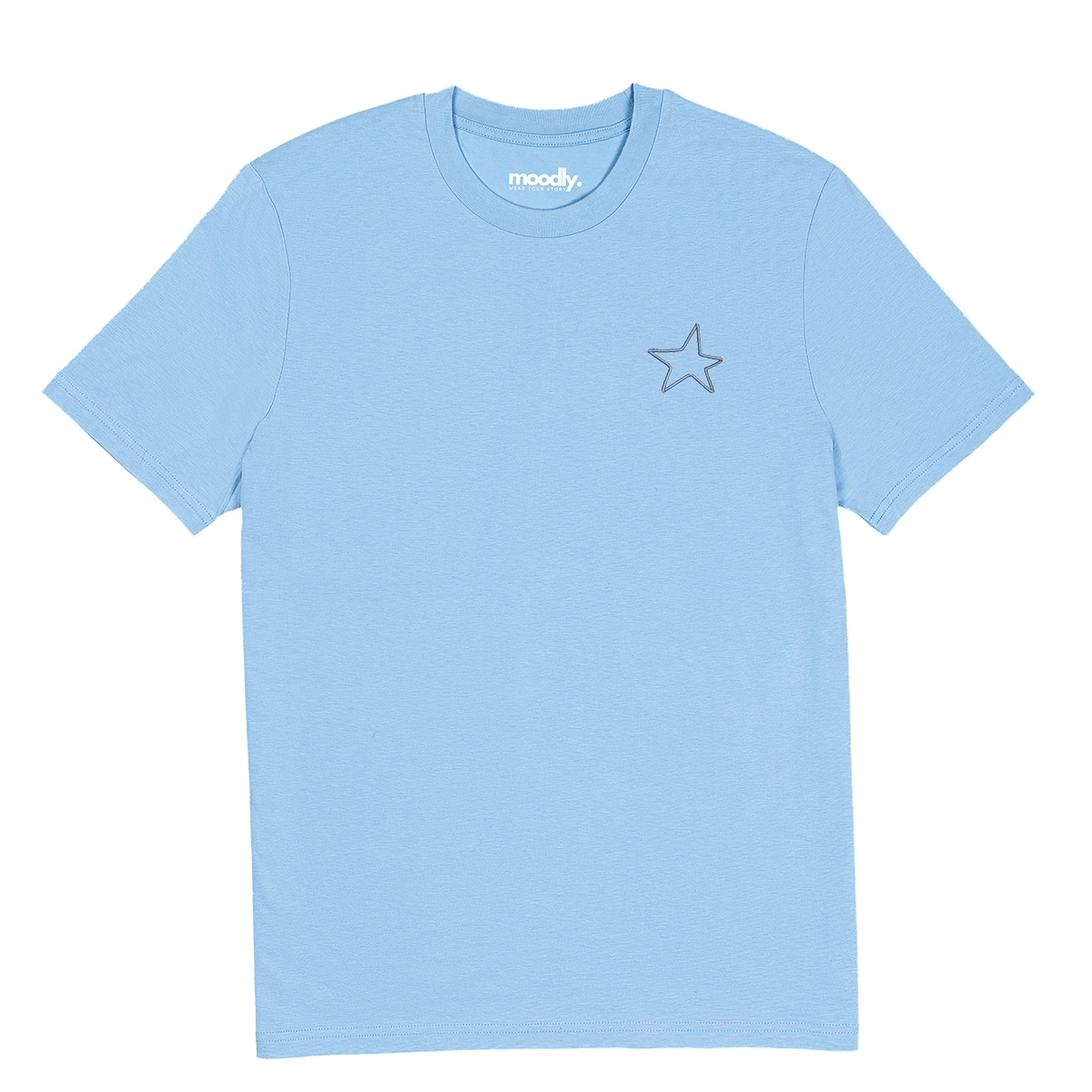 Žvaigždė ⭐️ siuvinėti marškinėliai