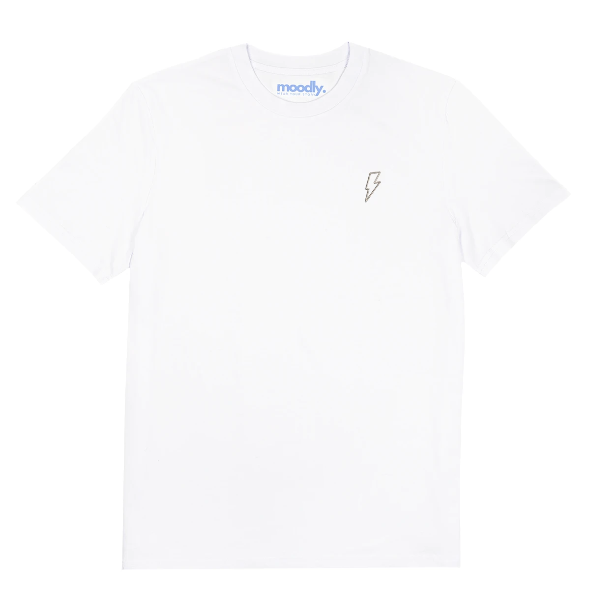 Žaibas siuvinėti marškinėliai