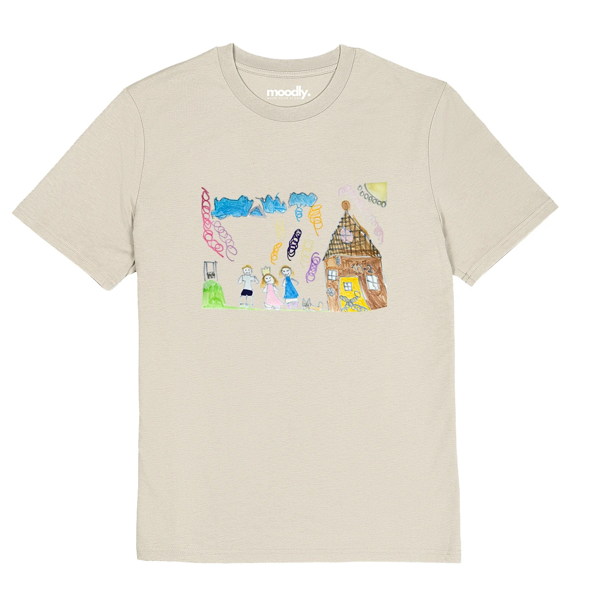 Jūsų vaiko piešinys ant marškinėlių