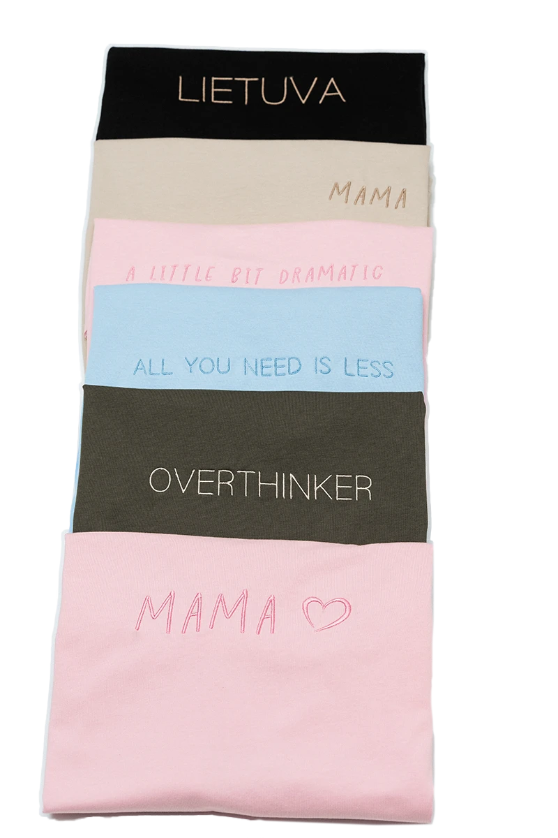 Individualus Jūsų siuvinėtas užrašas